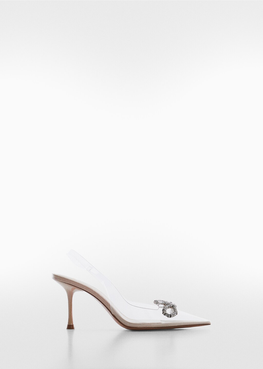 Vinyl slingback shoes hotsell