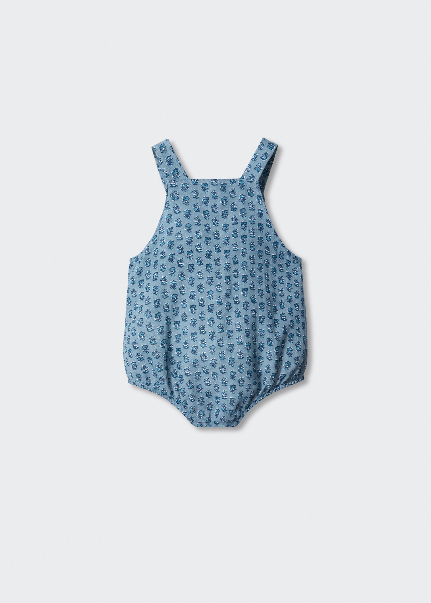 Print cotton one-piece suit - Reverse of the article