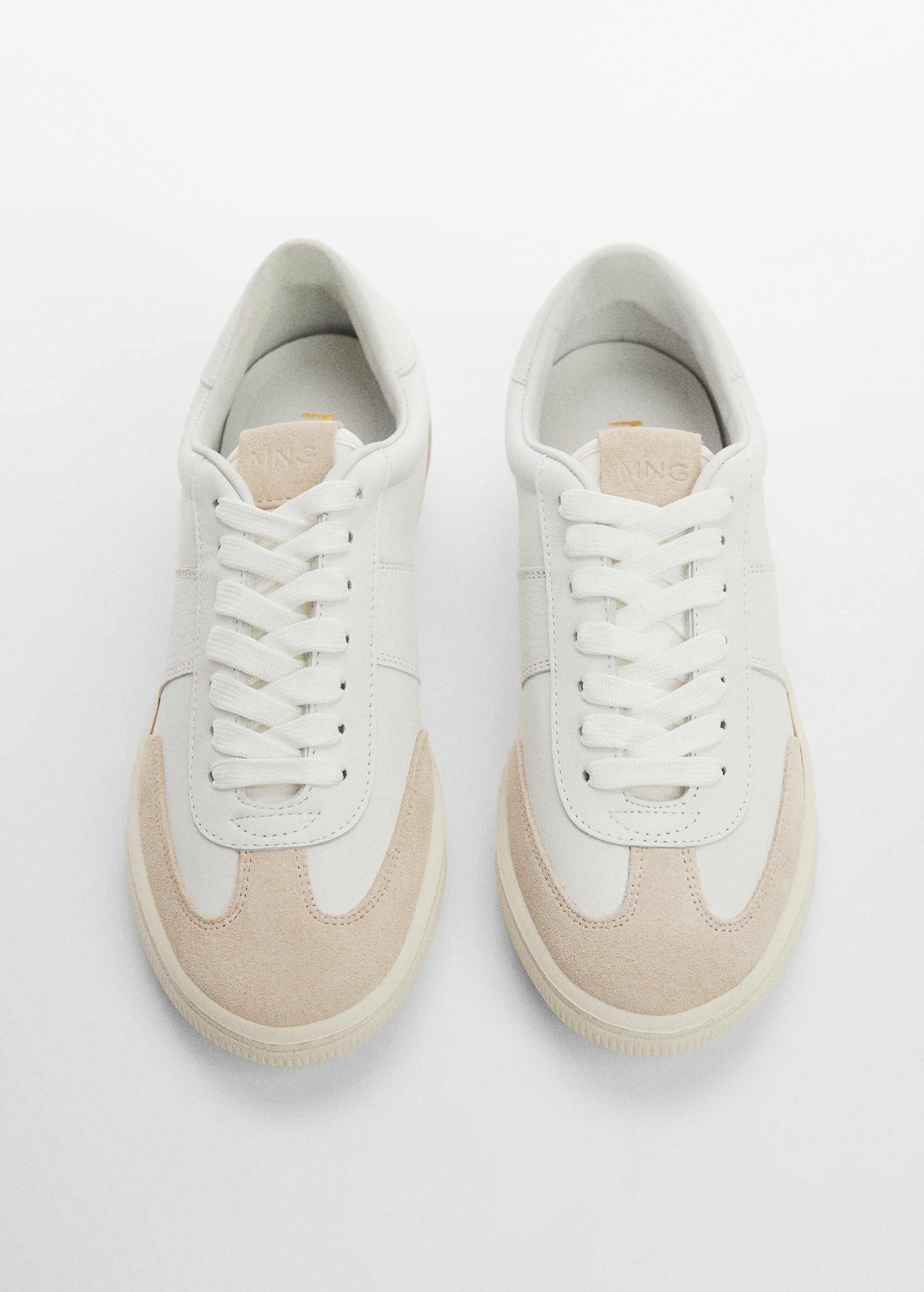 Leather panel sneakers - Details of the article 1