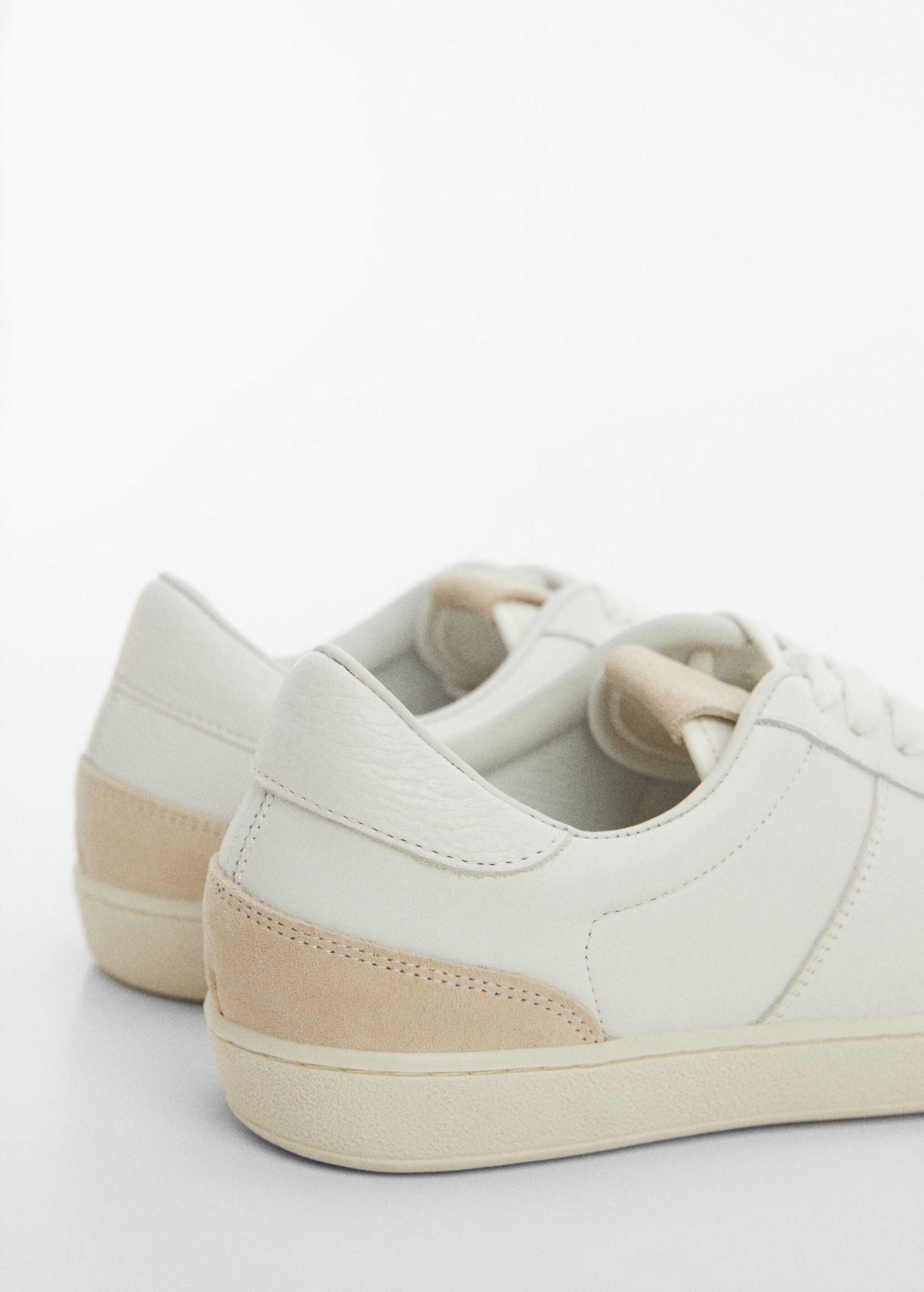 Leather panel sneakers - Details of the article 2