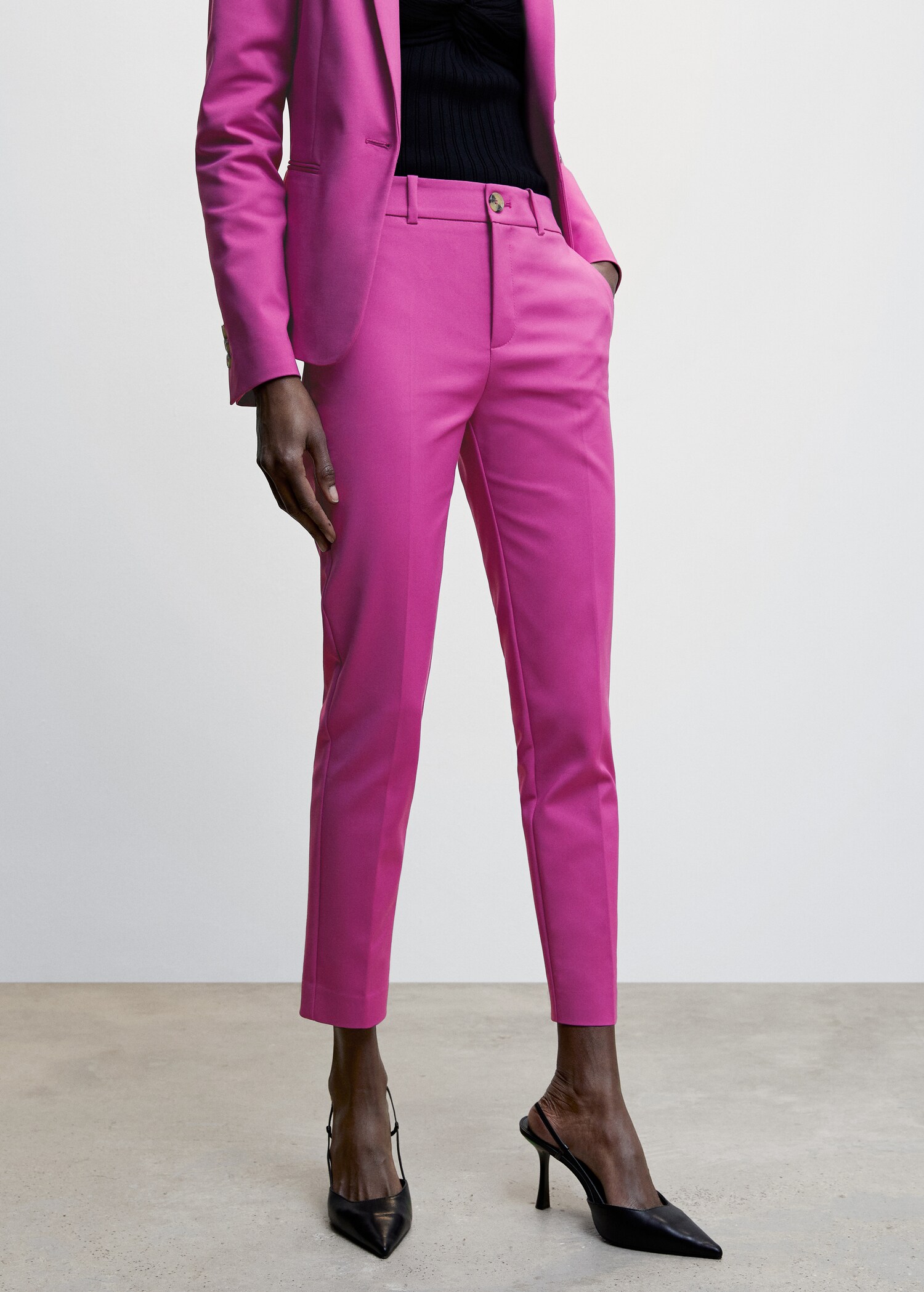 Skinny suit pants - Medium plane