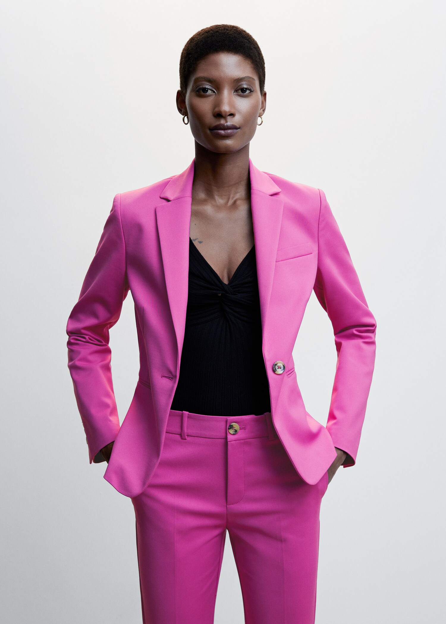 Skinny suit pants - Details of the article 1