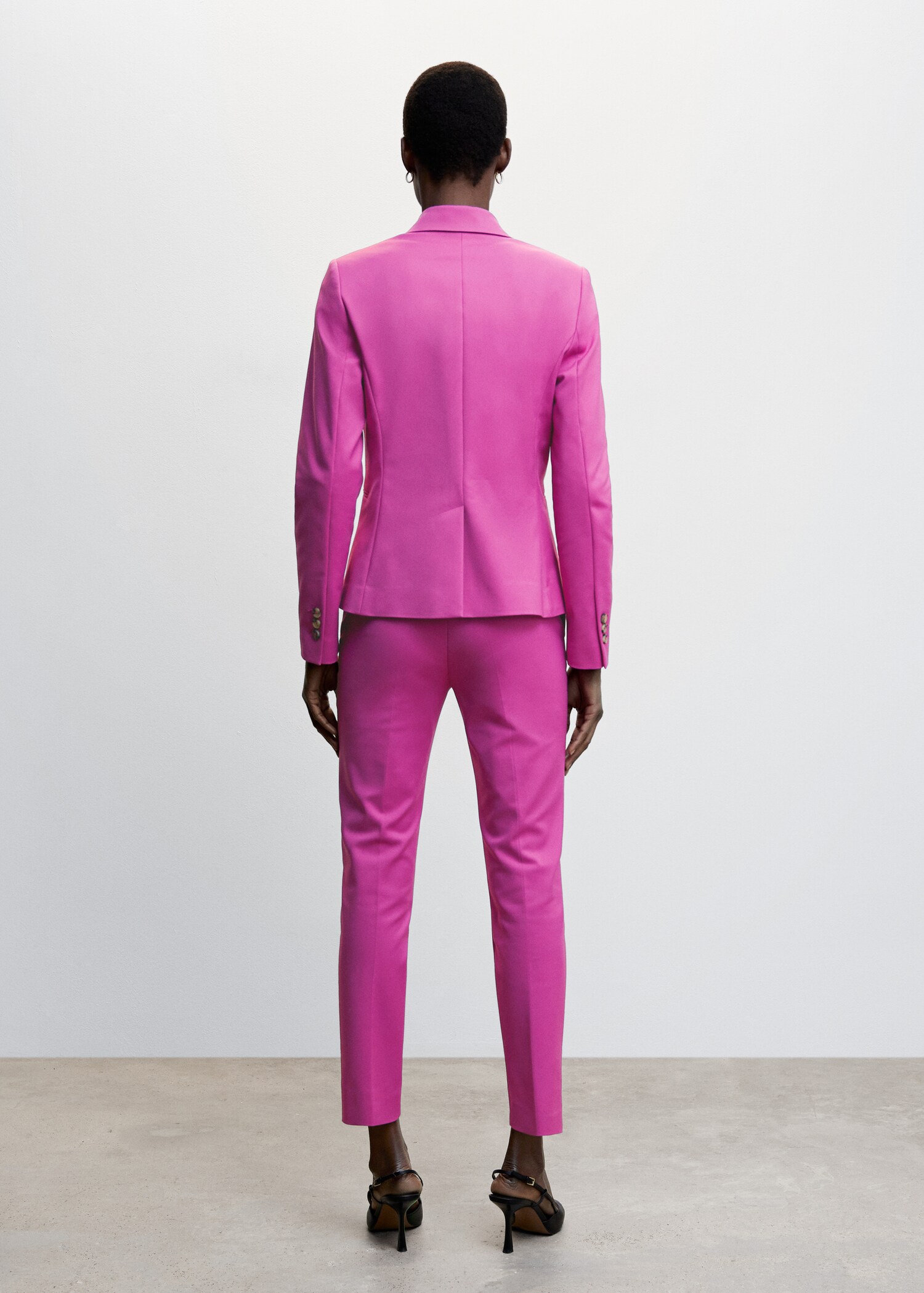 Skinny suit pants - Reverse of the article