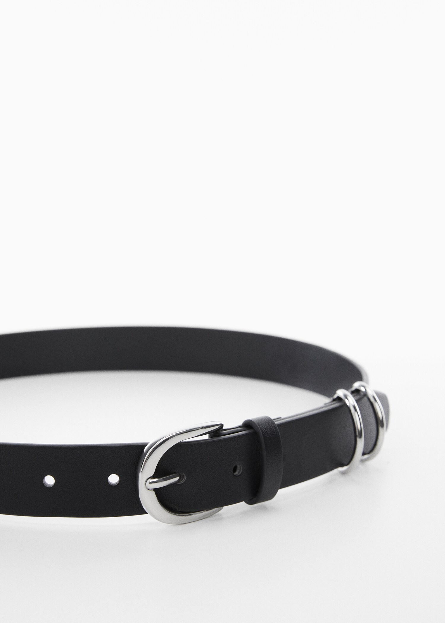 Metal buckle belt - Medium plane