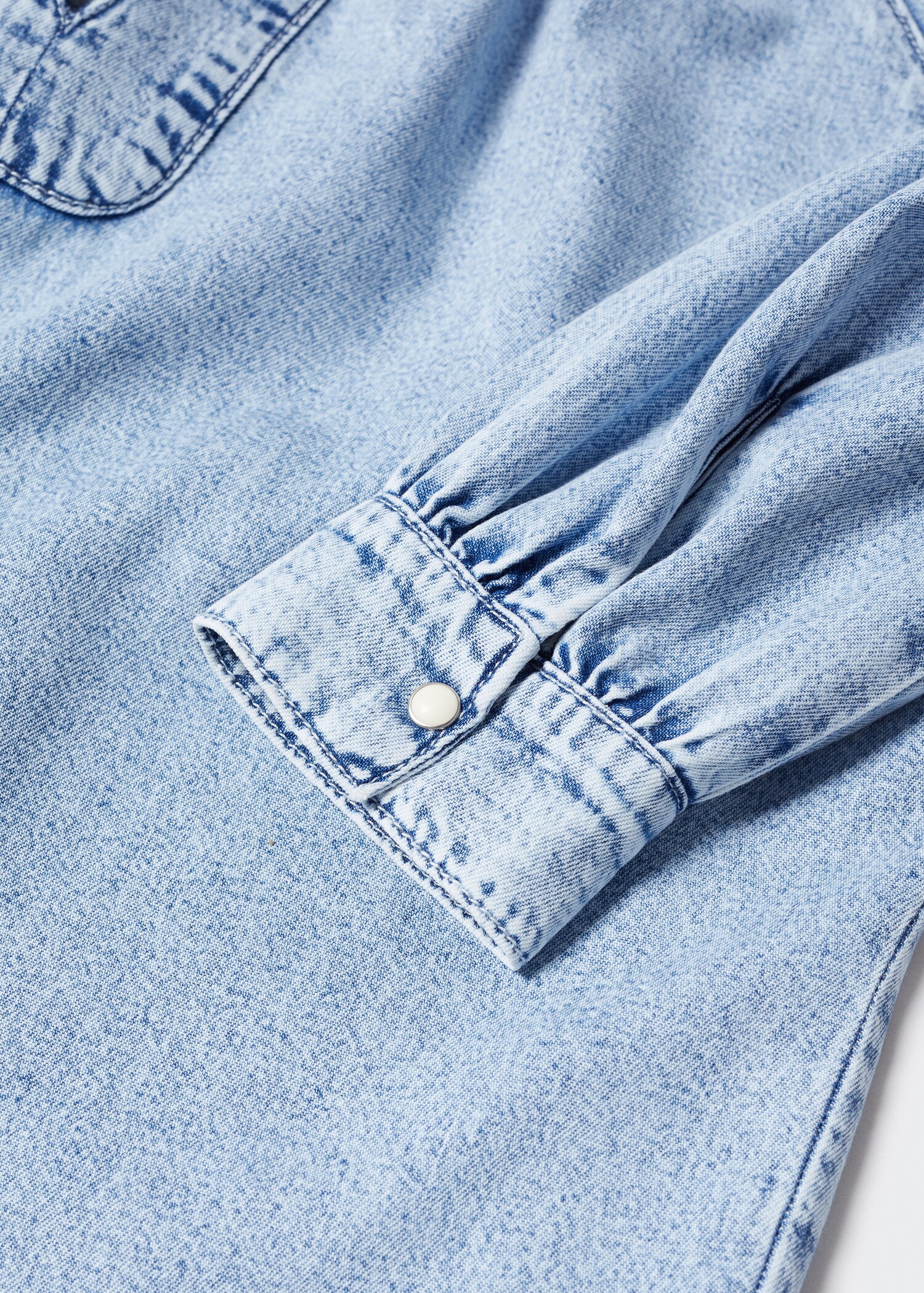 Oversize-Jeanshemd - Detail des Artikels 8