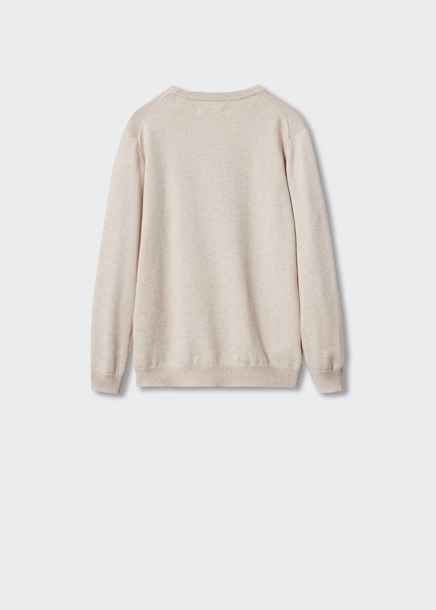 Fine-knit sweater - Reverse of the article