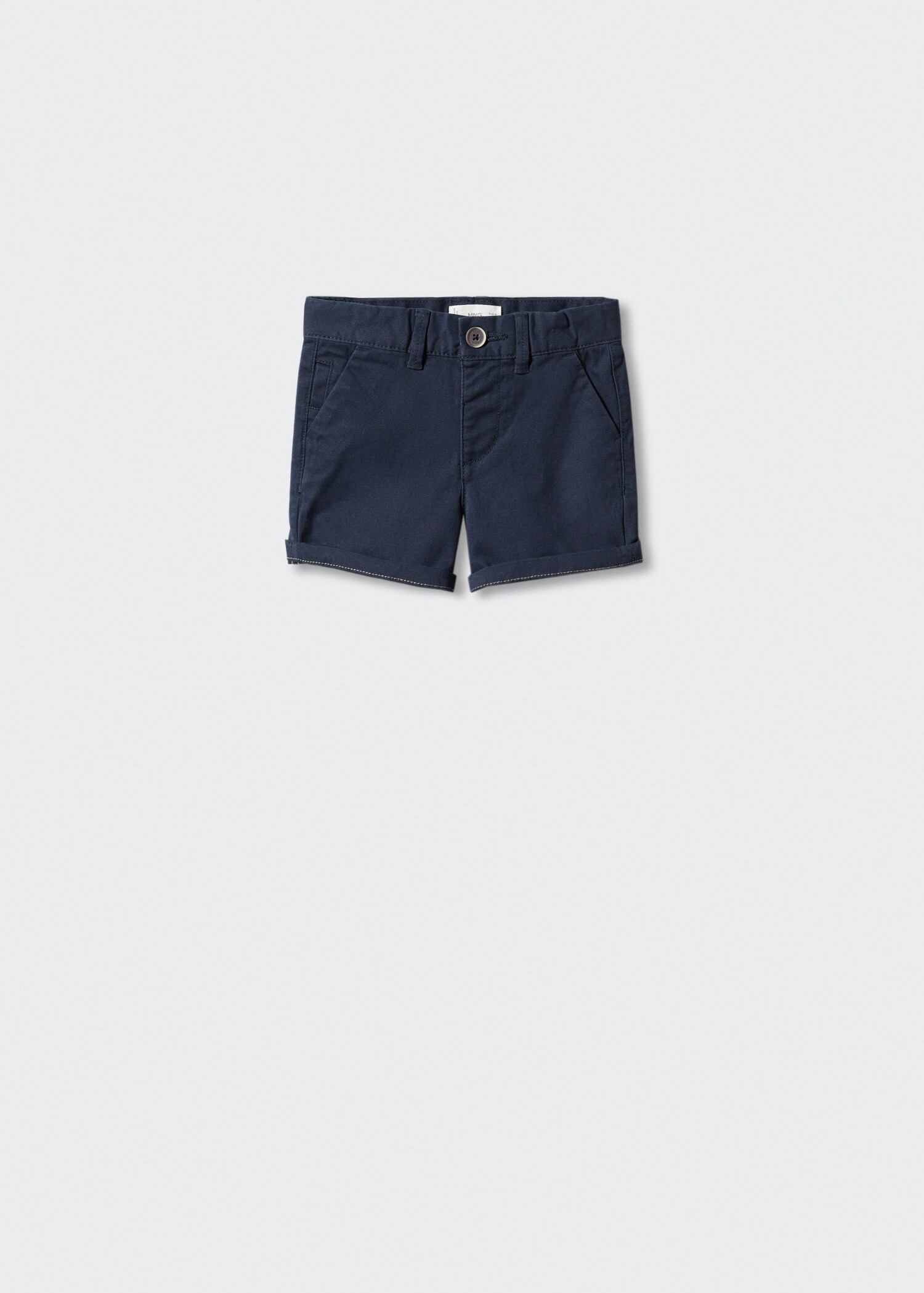 Cotton chino style Bermuda shorts - Article without model
