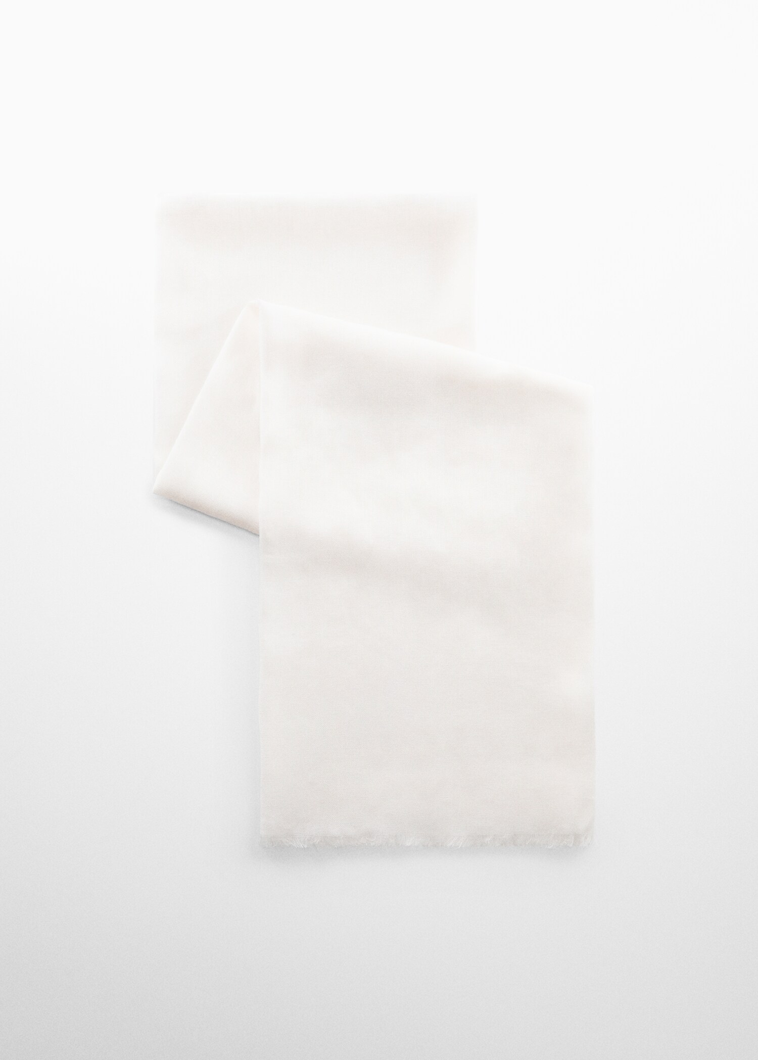 Linen blend scarf - Article without model
