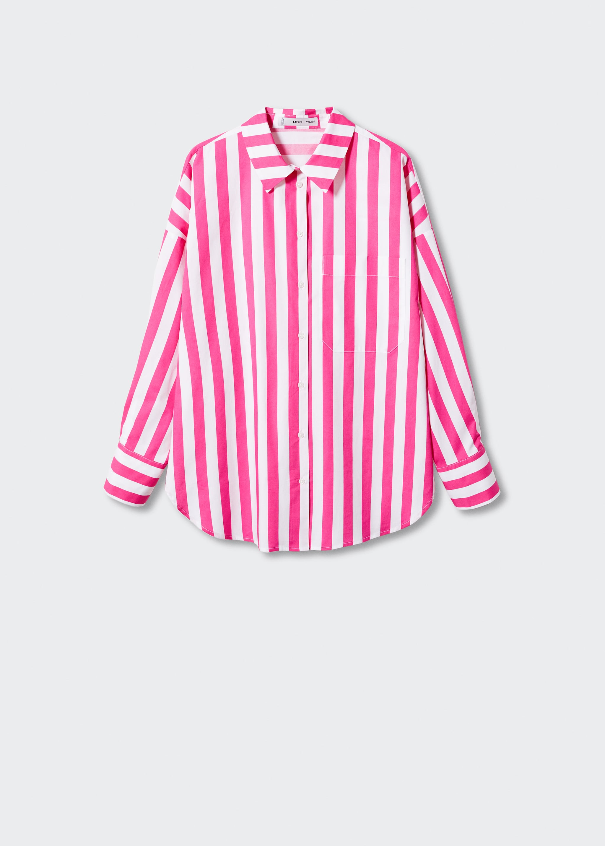 Oversize striped shirt - Article without model