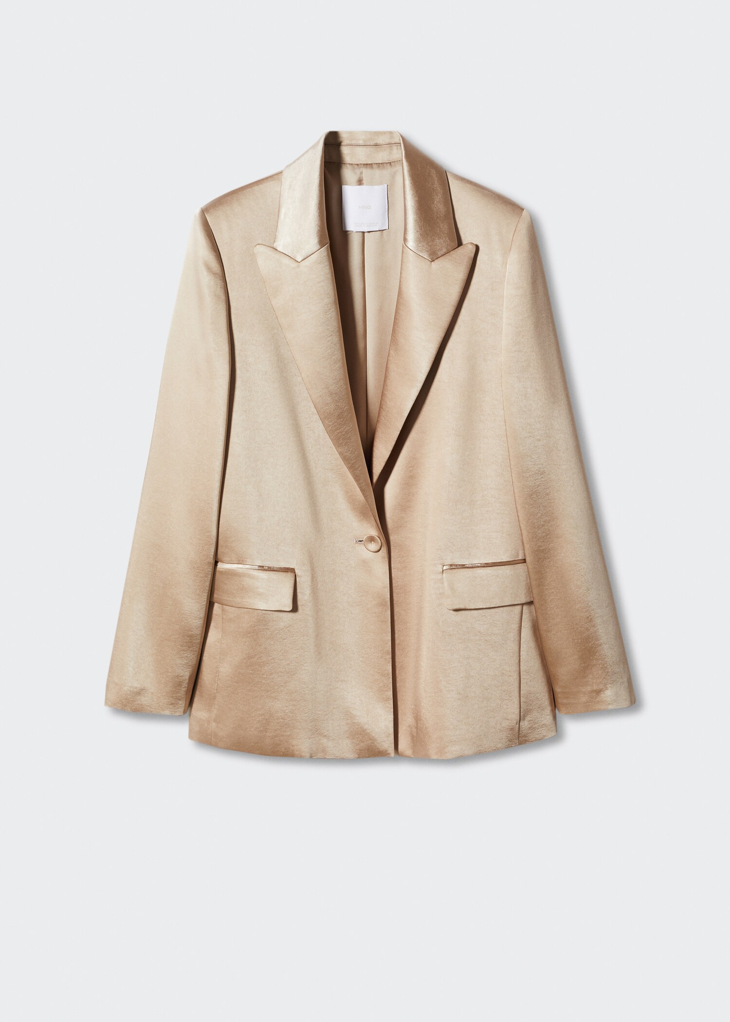 Satin-finish blazer - Article without model
