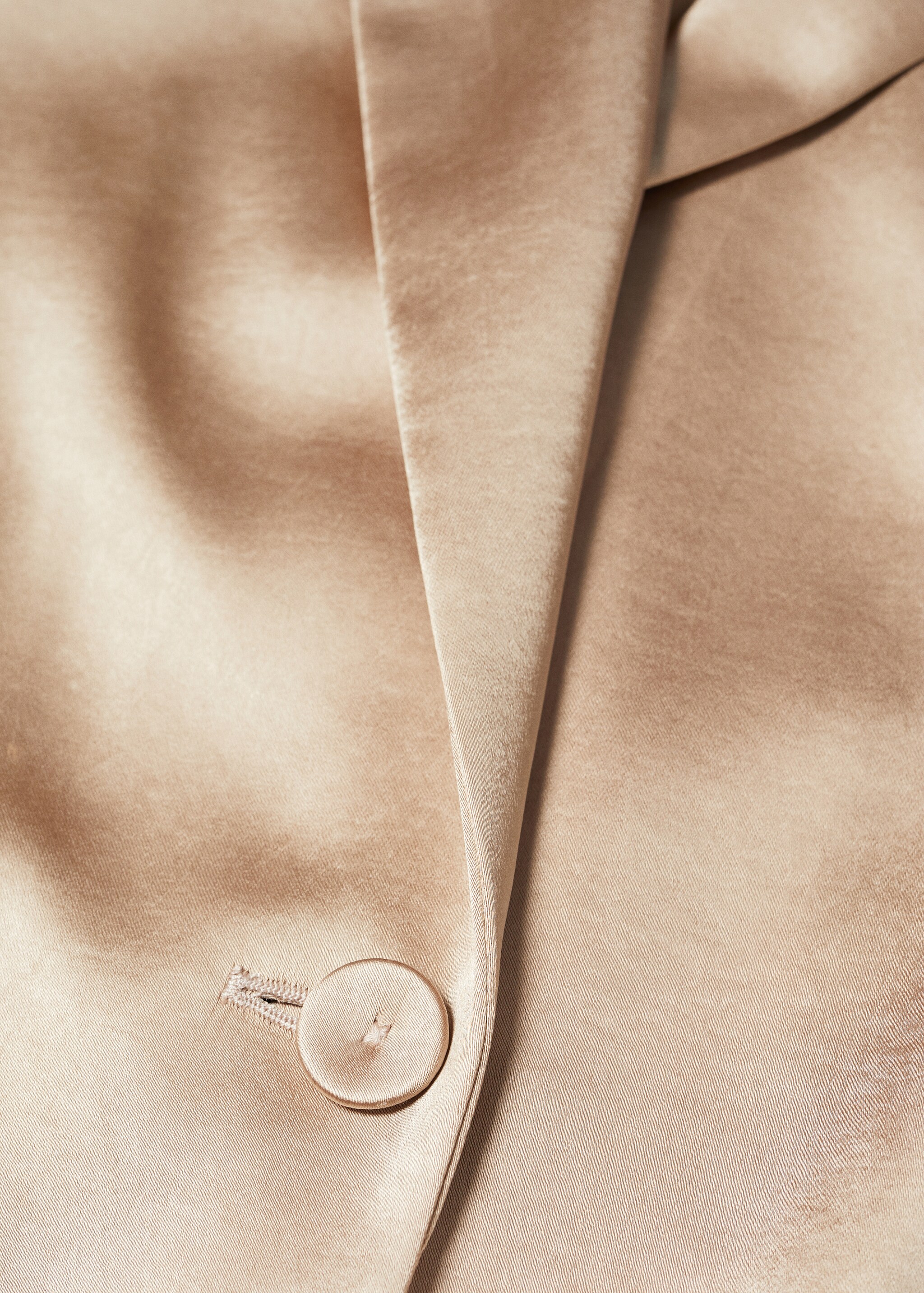 Satin-finish suit jacket - Details of the article 8