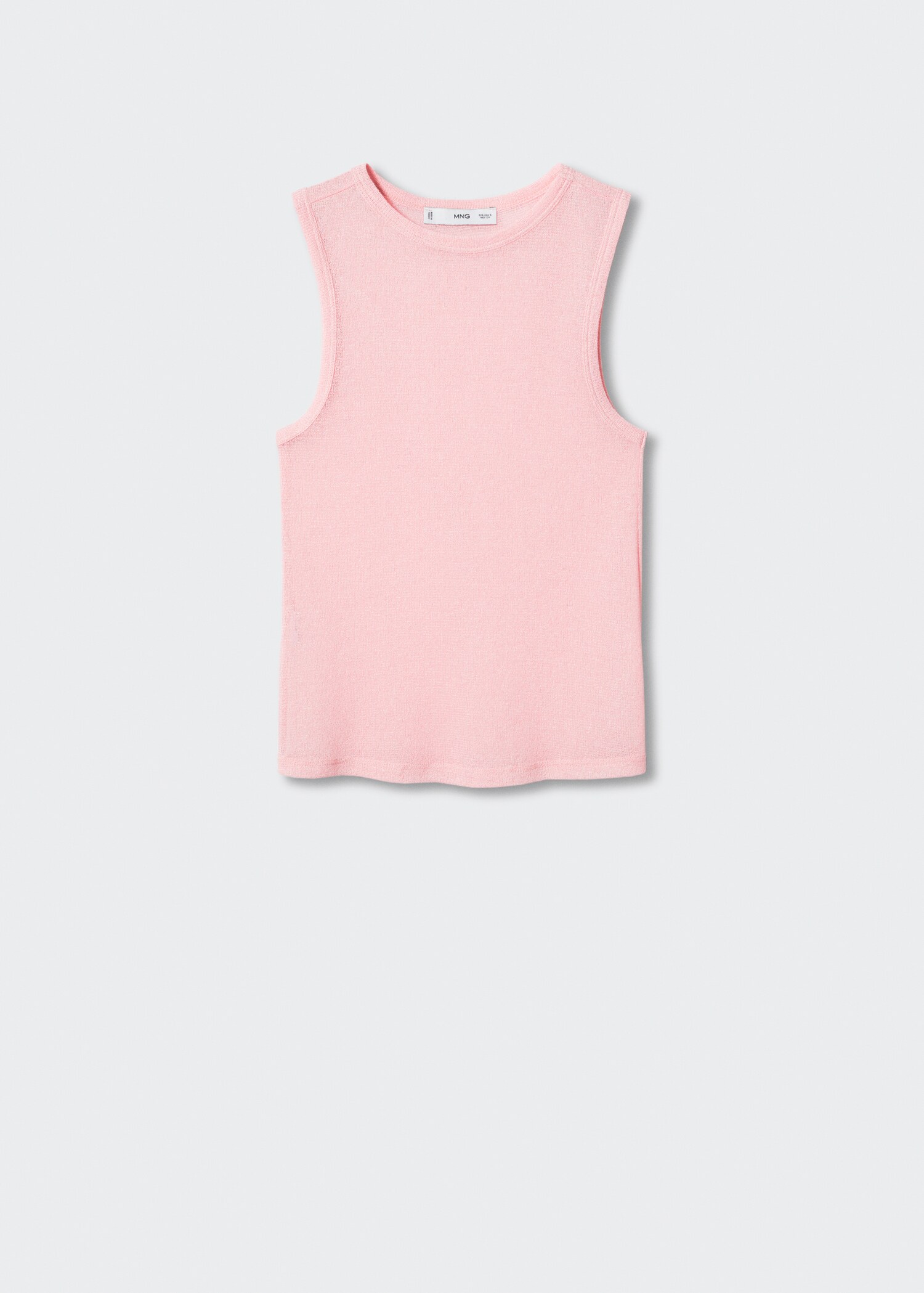 Semi-transparent knitted top - Article without model