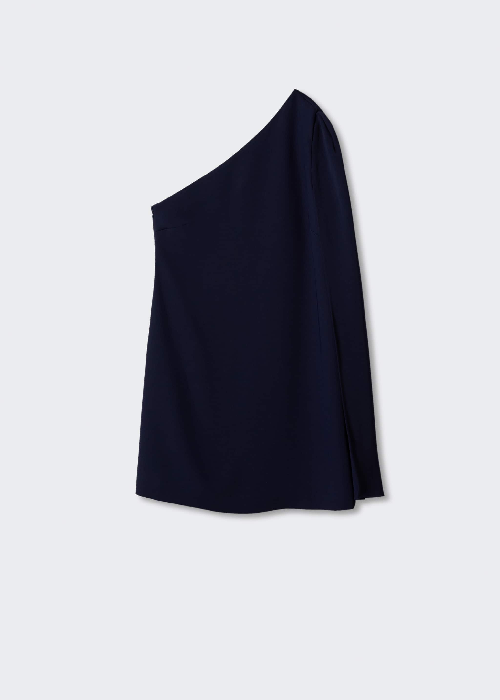 Asymmetrisches Cape-Kleid - Artikel ohne Model