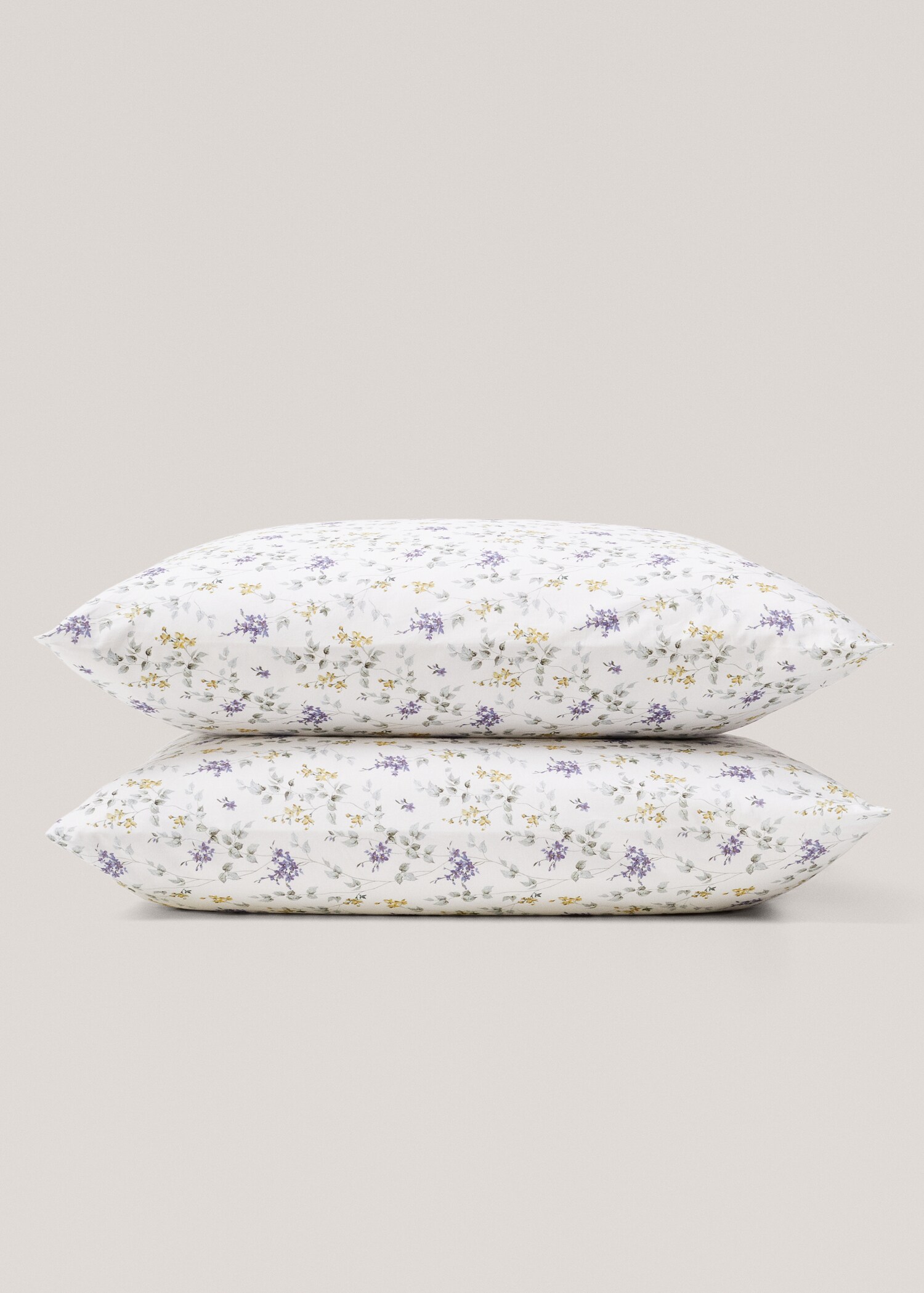 Flower print cushion covers 60x60 (2 pack) - Details of the article 1