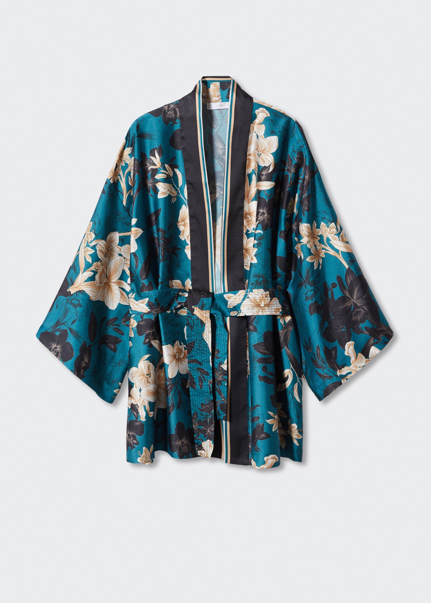 Kimono floral cierre lazo - Artículo sin modelo
