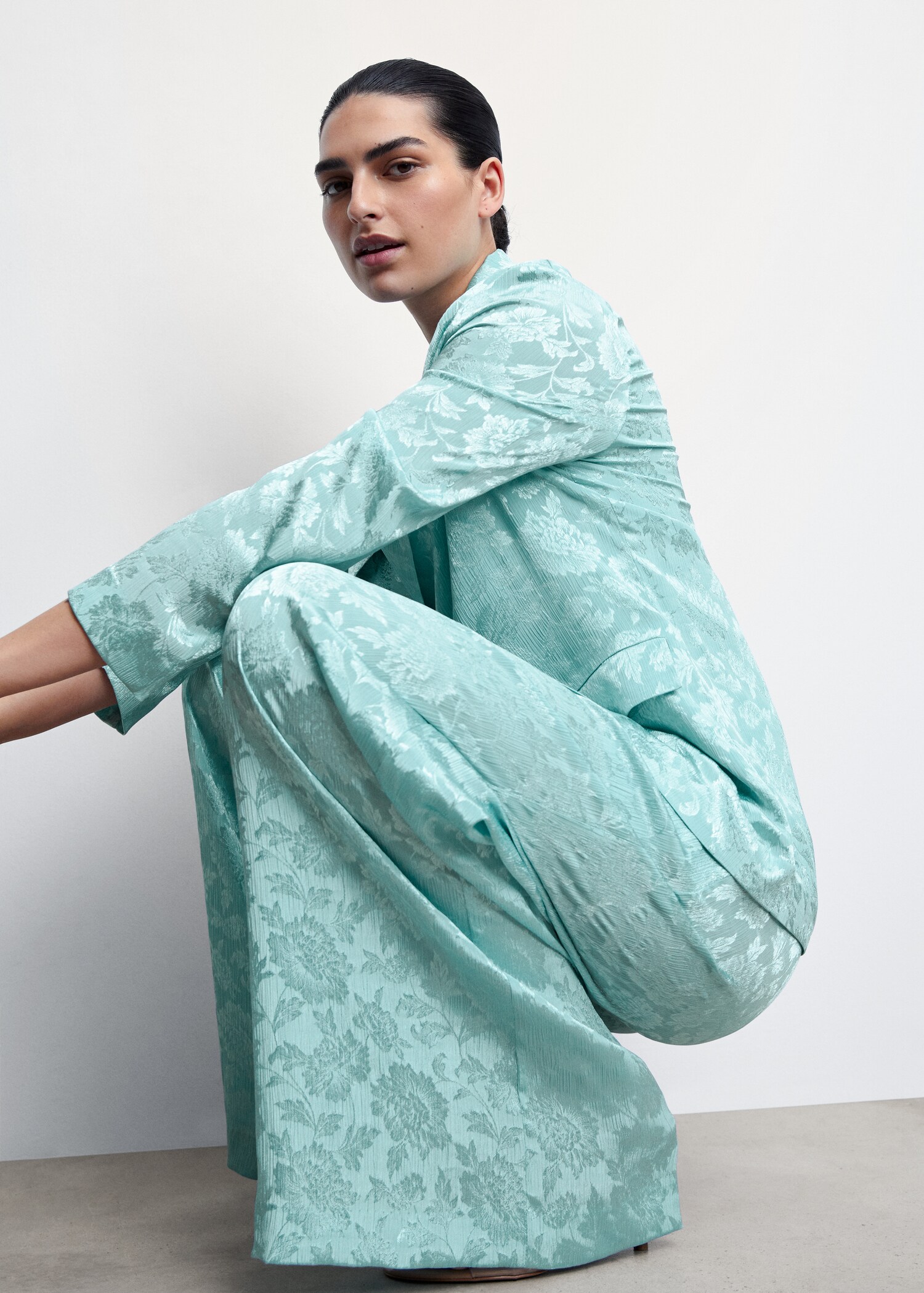 Jacquard-Anzughose - Detail des Artikels 2