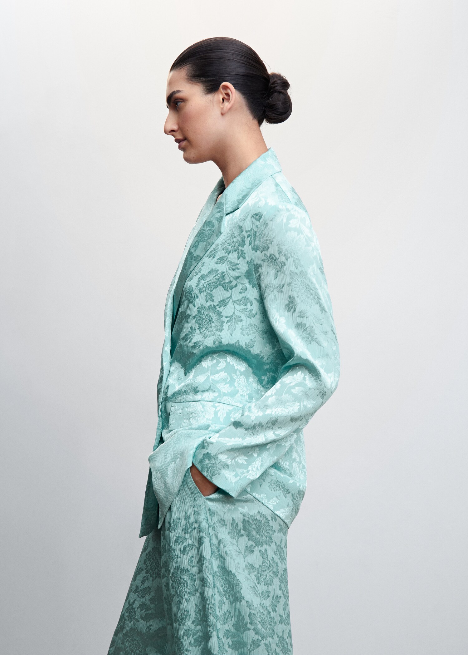 Jacquard-Anzughose - Detail des Artikels 4