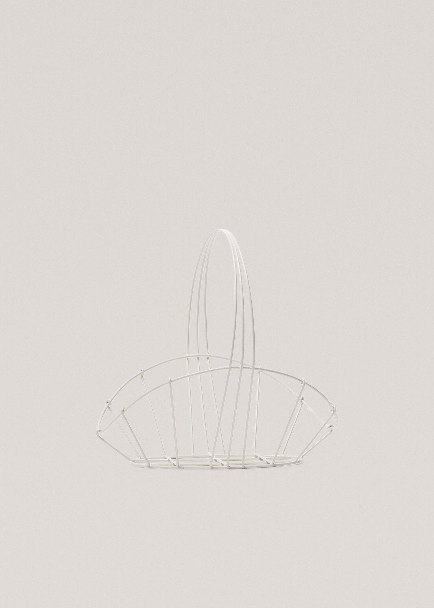 Metallic basket with handle 28x23cm - Article without model