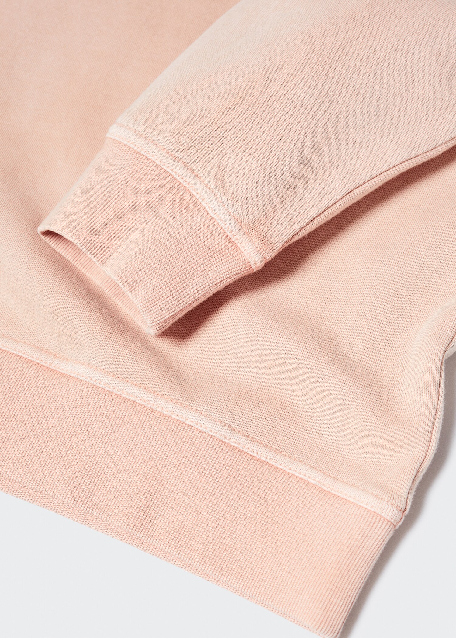 Sweatshirt aus gefärbter Baumwolle - Detail des Artikels 8