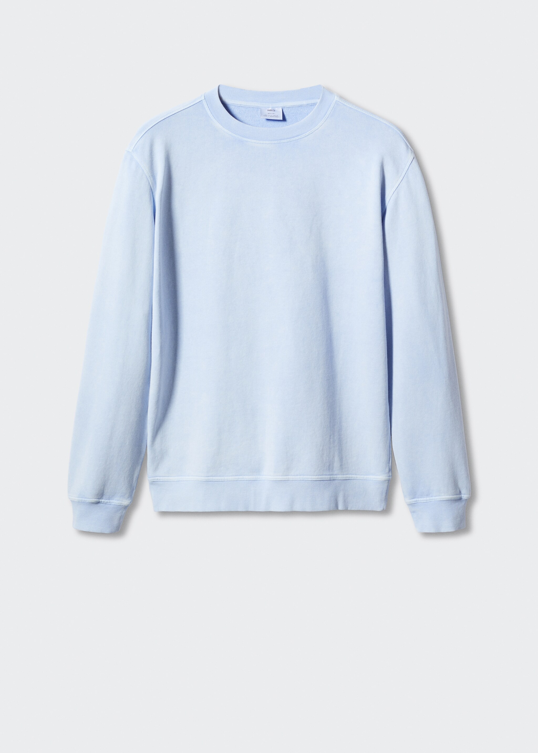Dyed cotton sweatshirt - Article without model