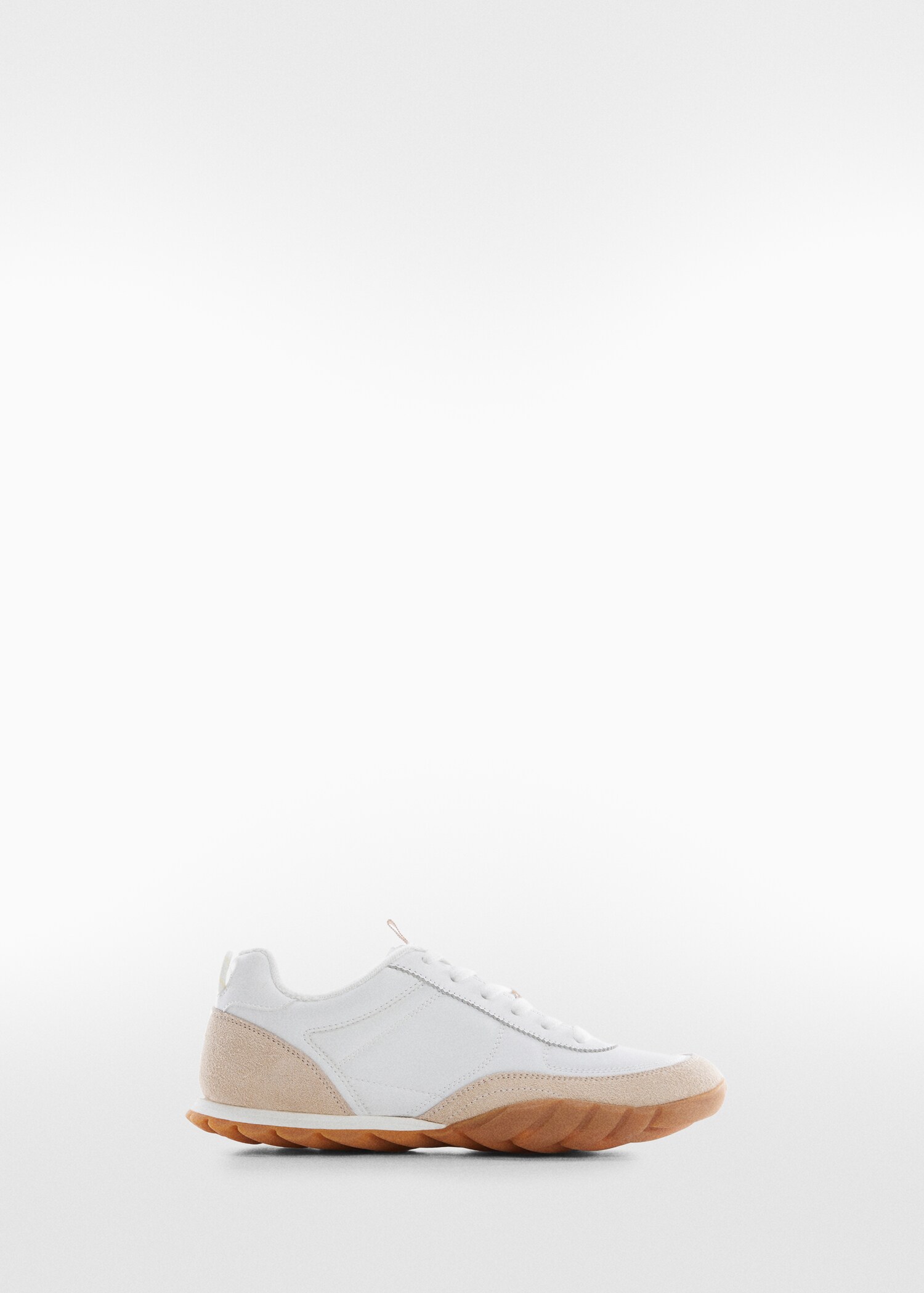 Sneakers met leren panden - Artikel zonder model