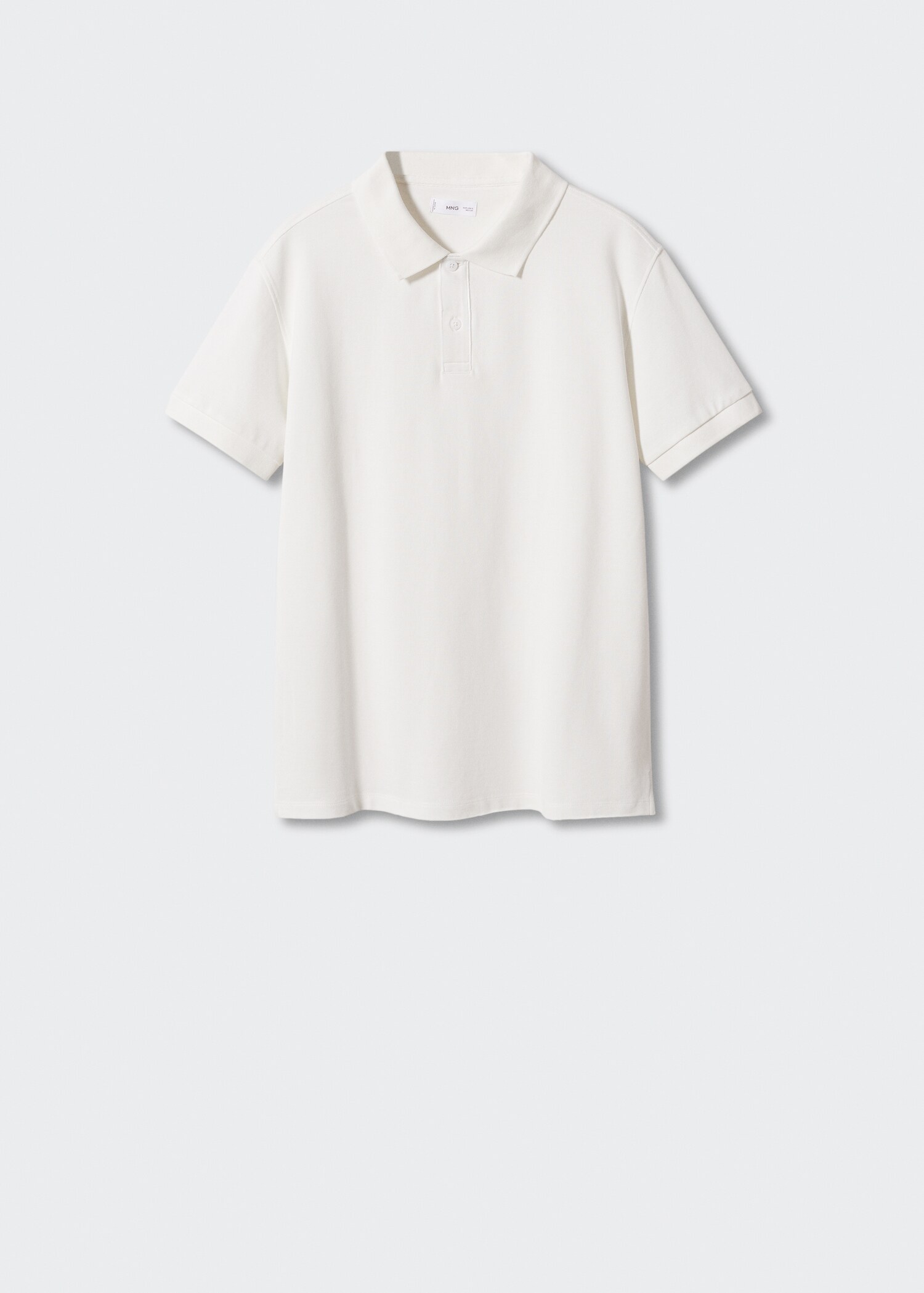 100% cotton polo shirt - Article without model