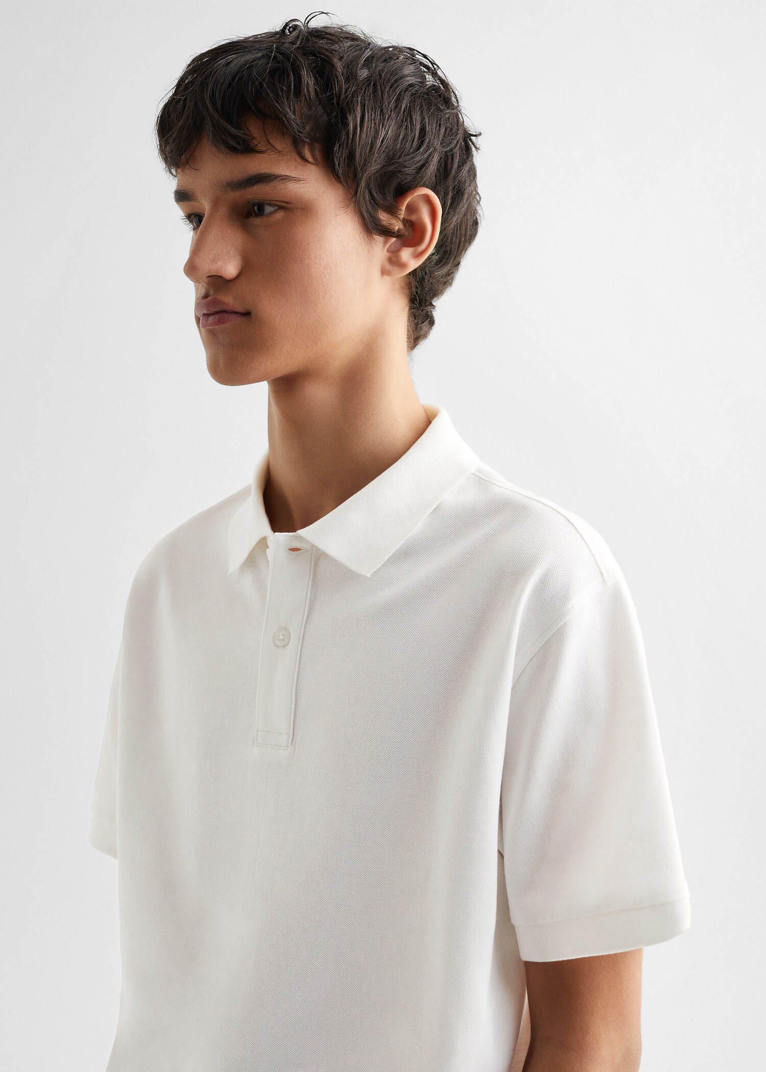 100% cotton polo shirt - Details of the article 1