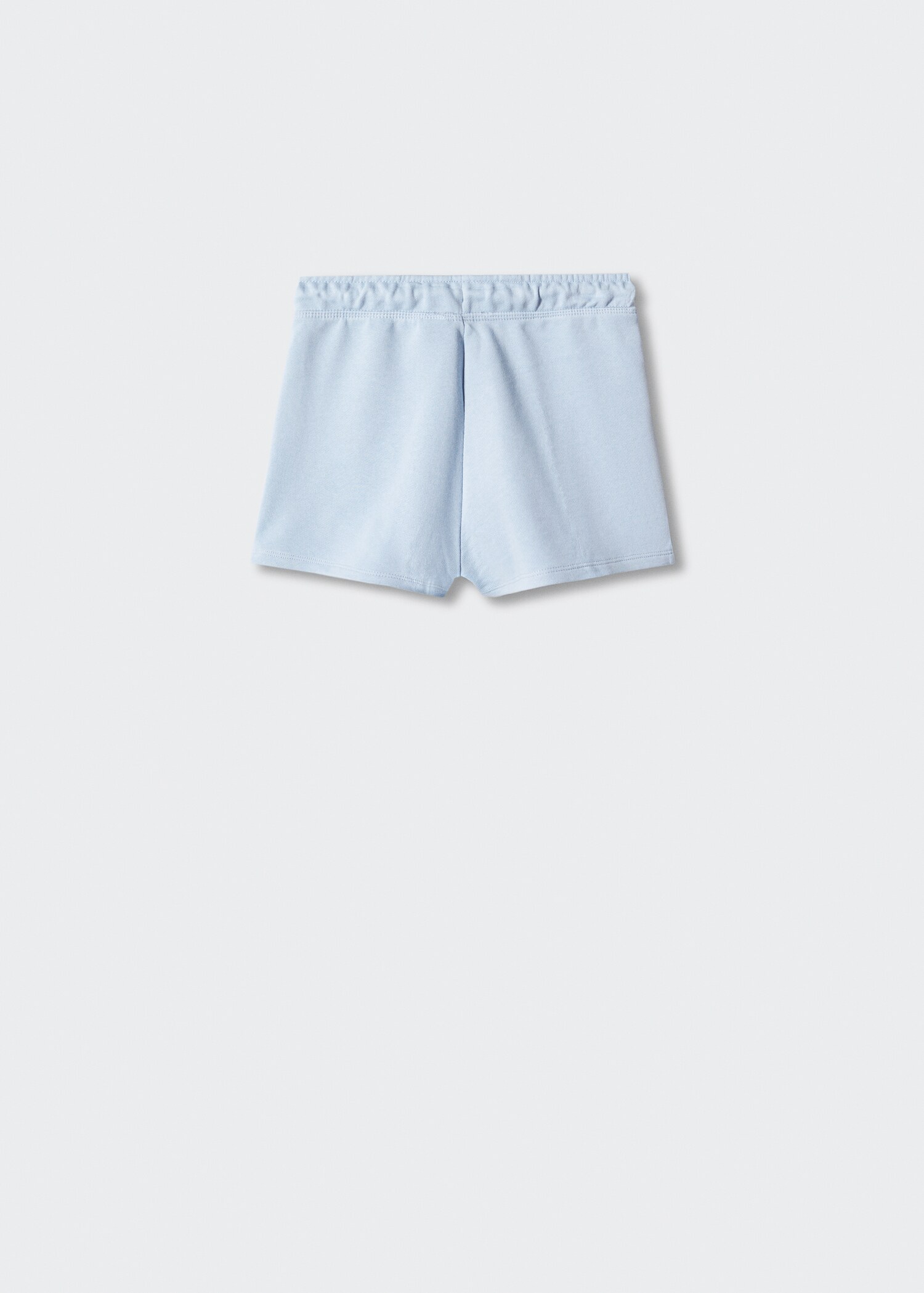 Cotton jogger short - Reverse of the article