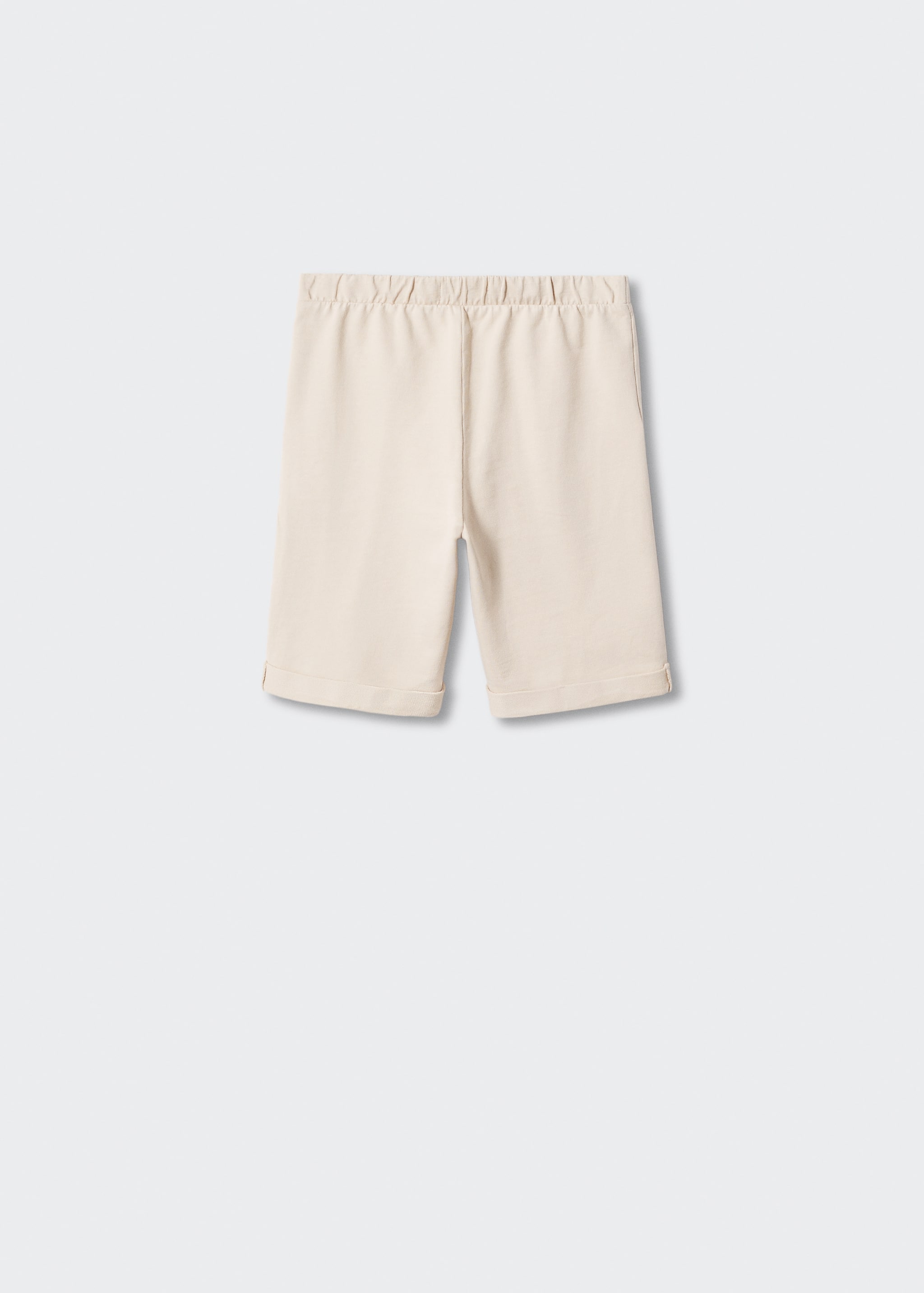 Cotton Bermuda shorts - Reverse of the article