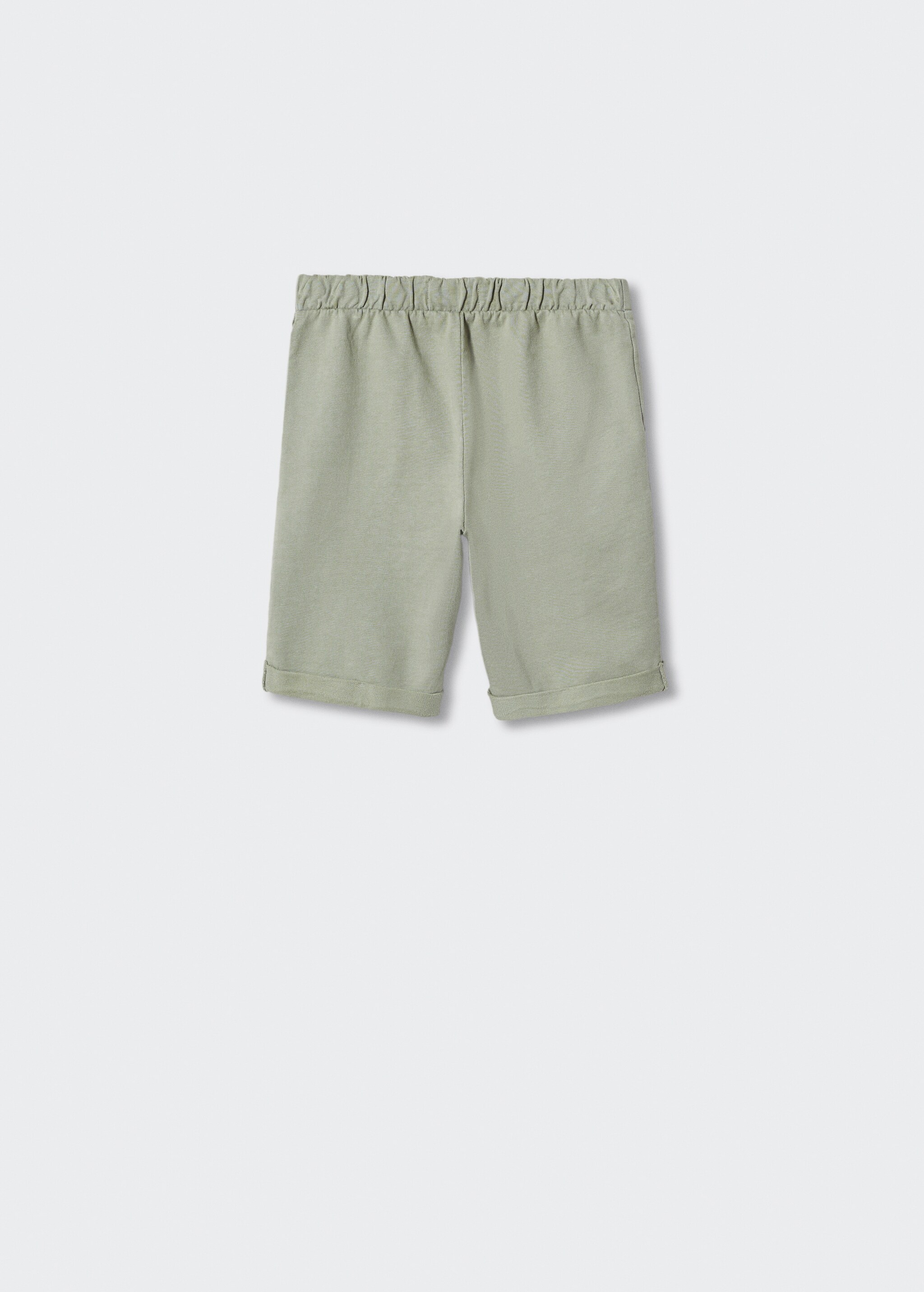 Cotton Bermuda shorts - Reverse of the article