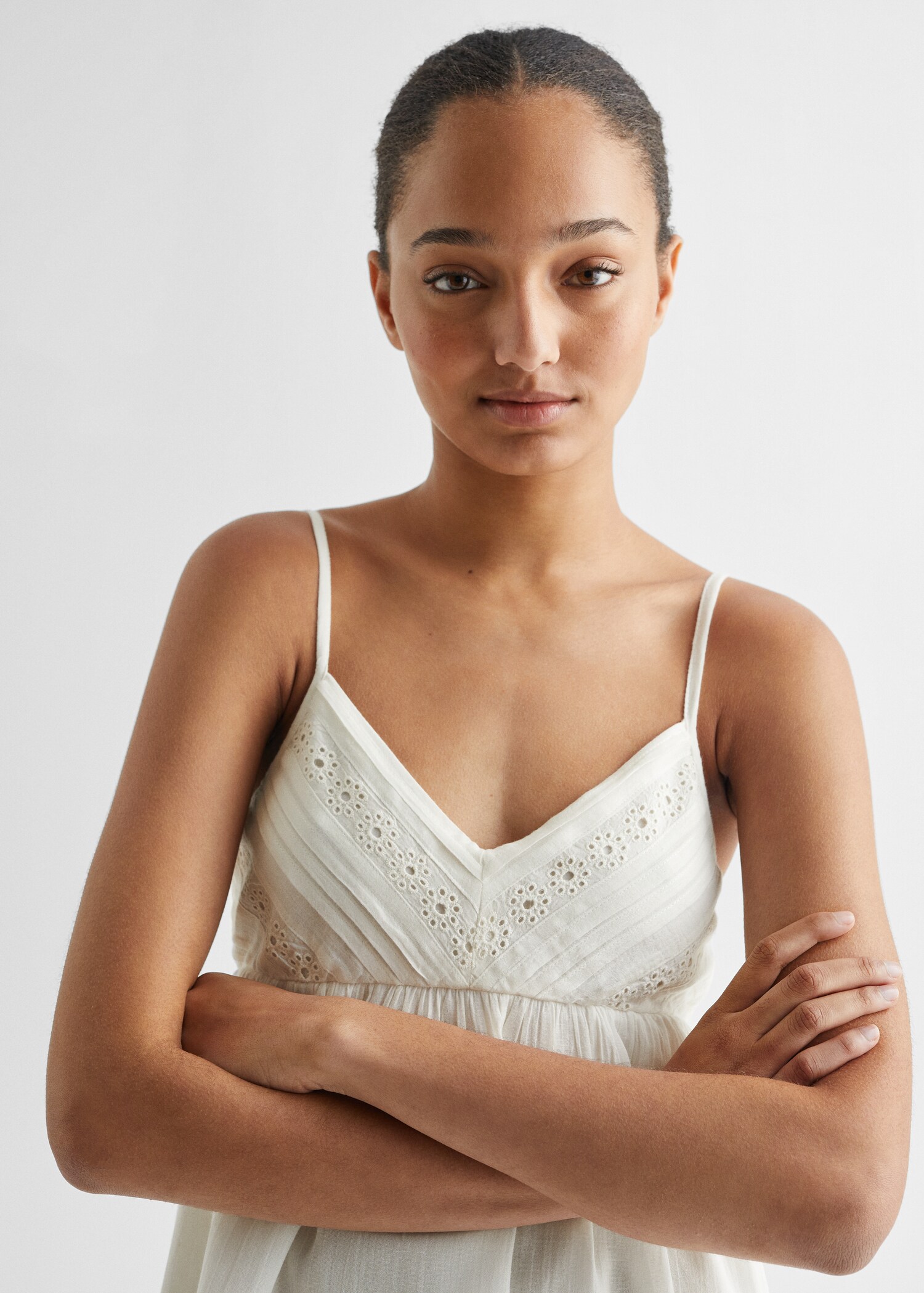Robe brodée coton - Détail de l'article 1