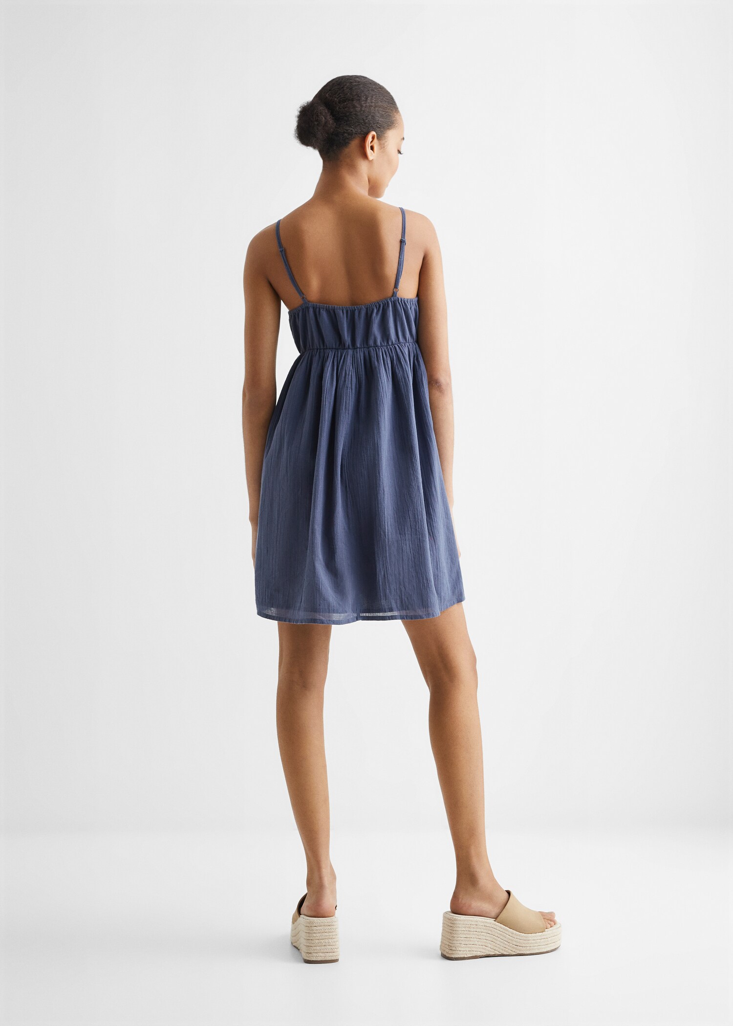 Robe brodée coton - Verso de l’article
