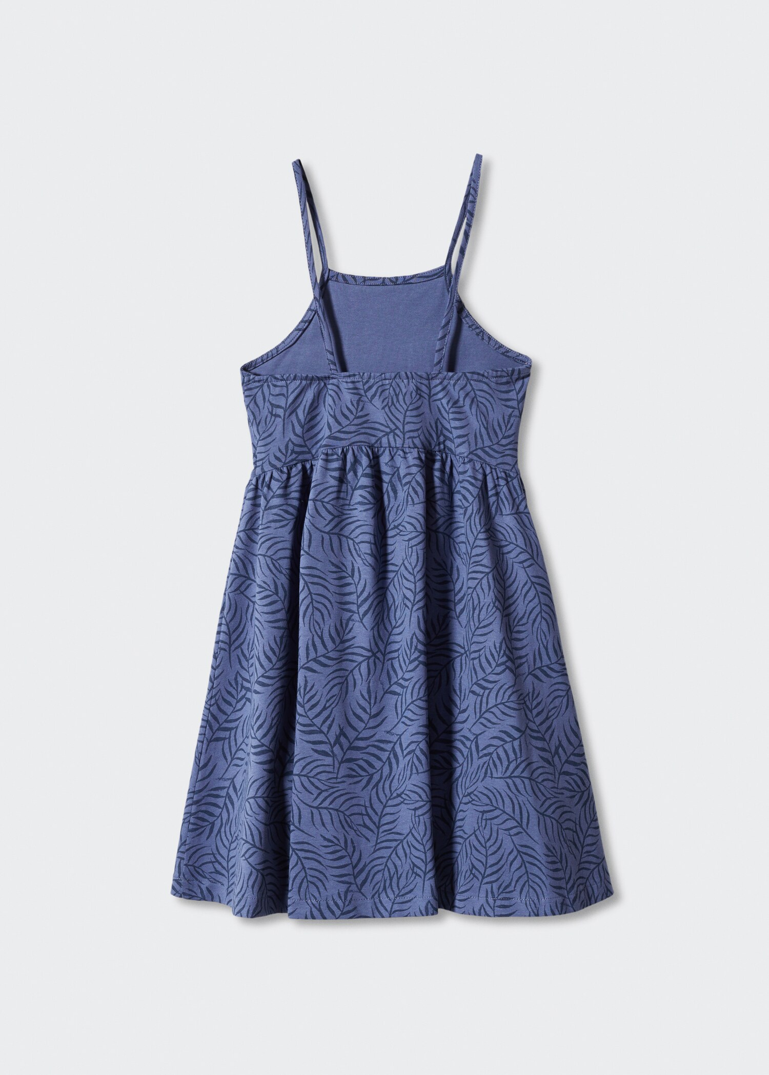Vestido algodón estampado - Reverso del artículo
