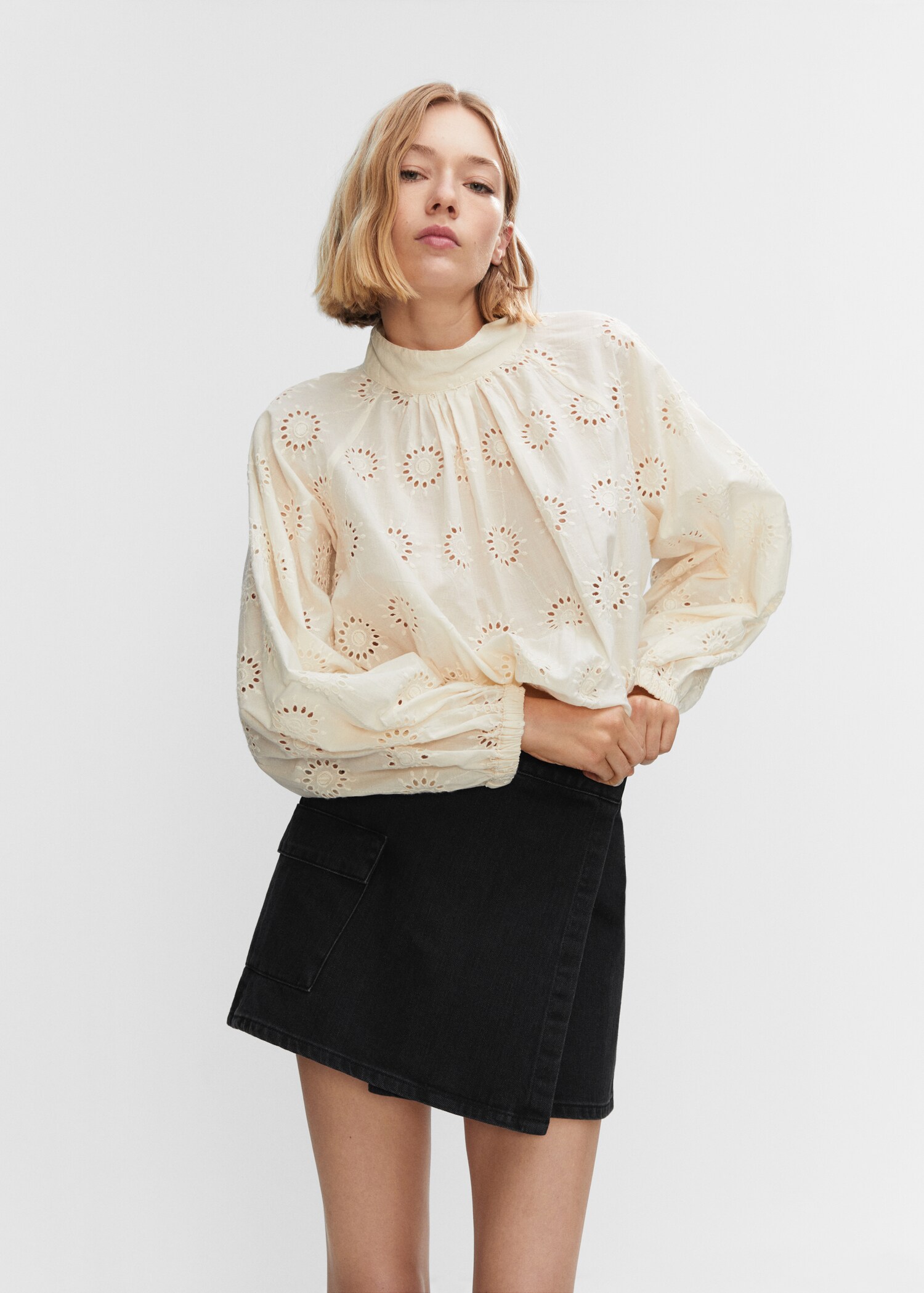 Minikjol denim omlott - Detaljer om artikeln 1