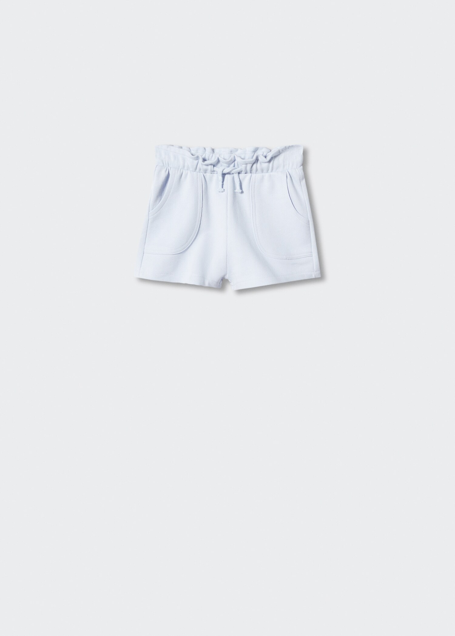 Cotton-blend shorts - Article without model
