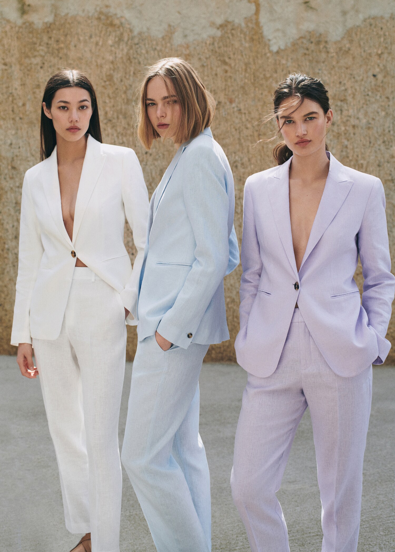 Blazer suit 100% linen - Details of the article 6