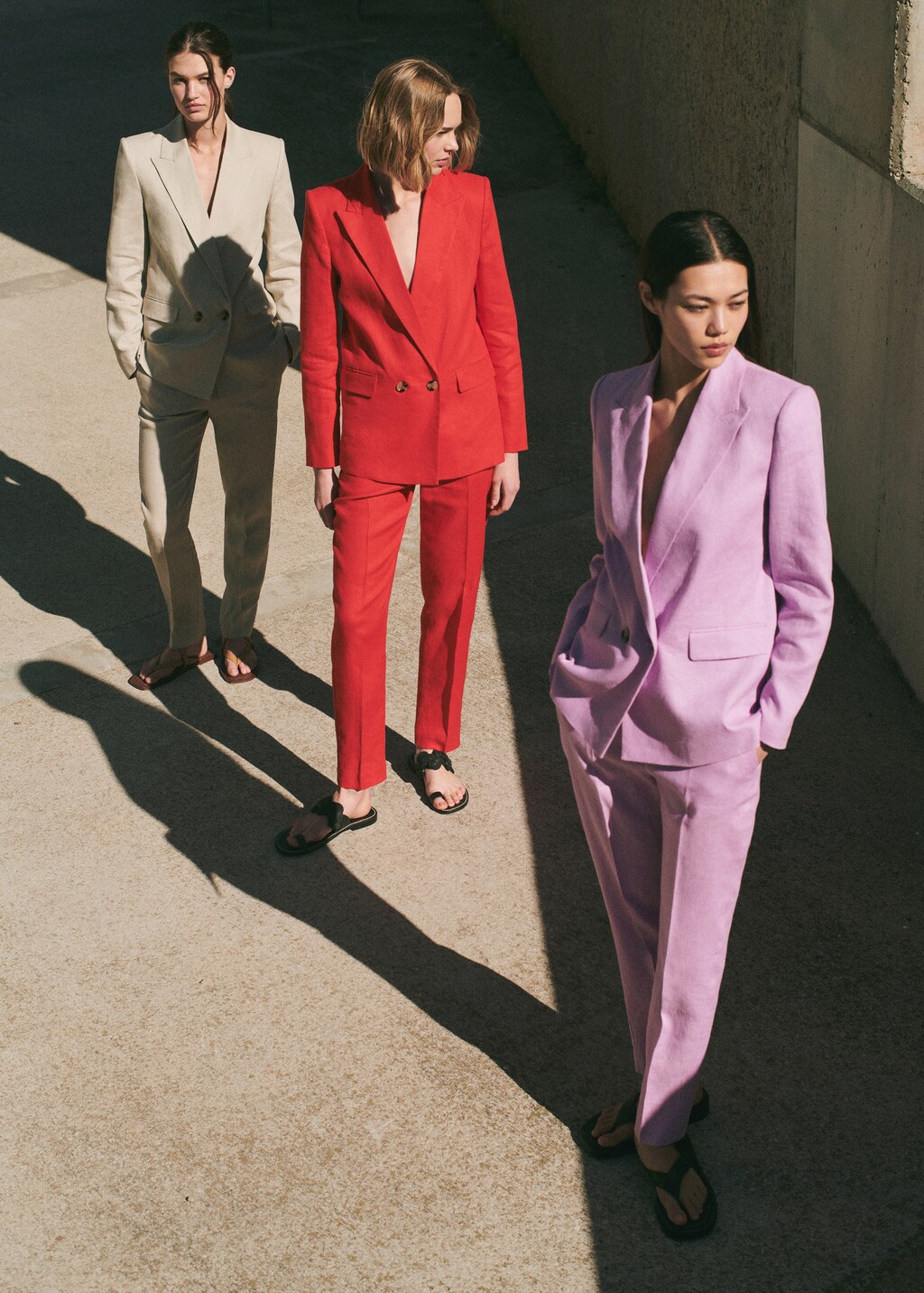 Blazer suit 100 linen