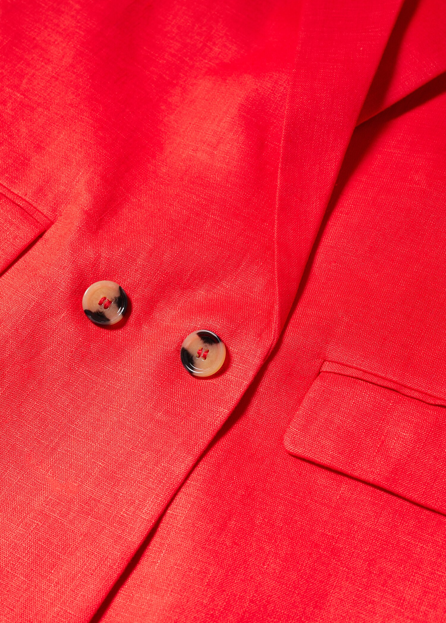 Blazer suit 100% linen - Details of the article 8