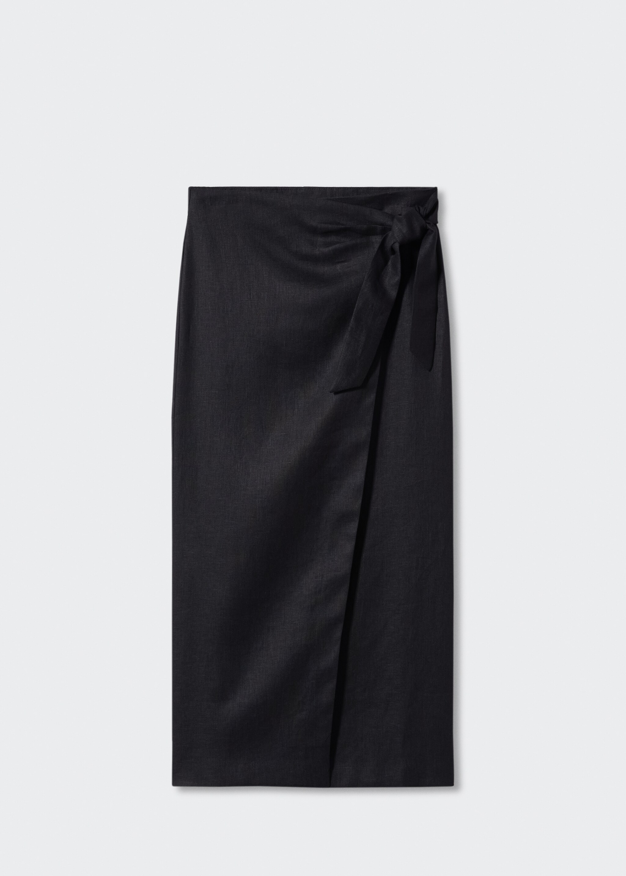 Falda cruzada lino - Artículo sin modelo