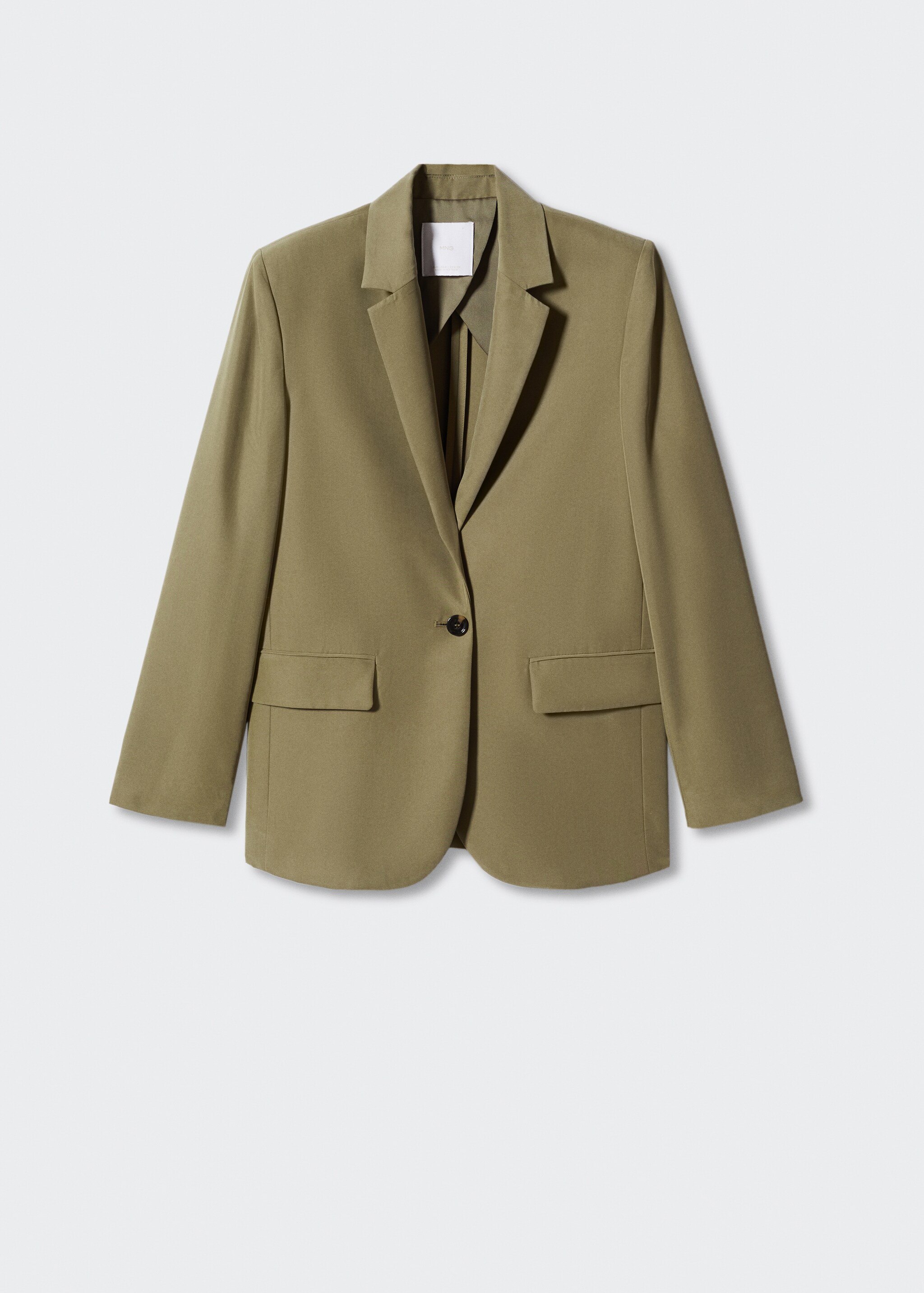 Modal-blend suit blazer - Article without model