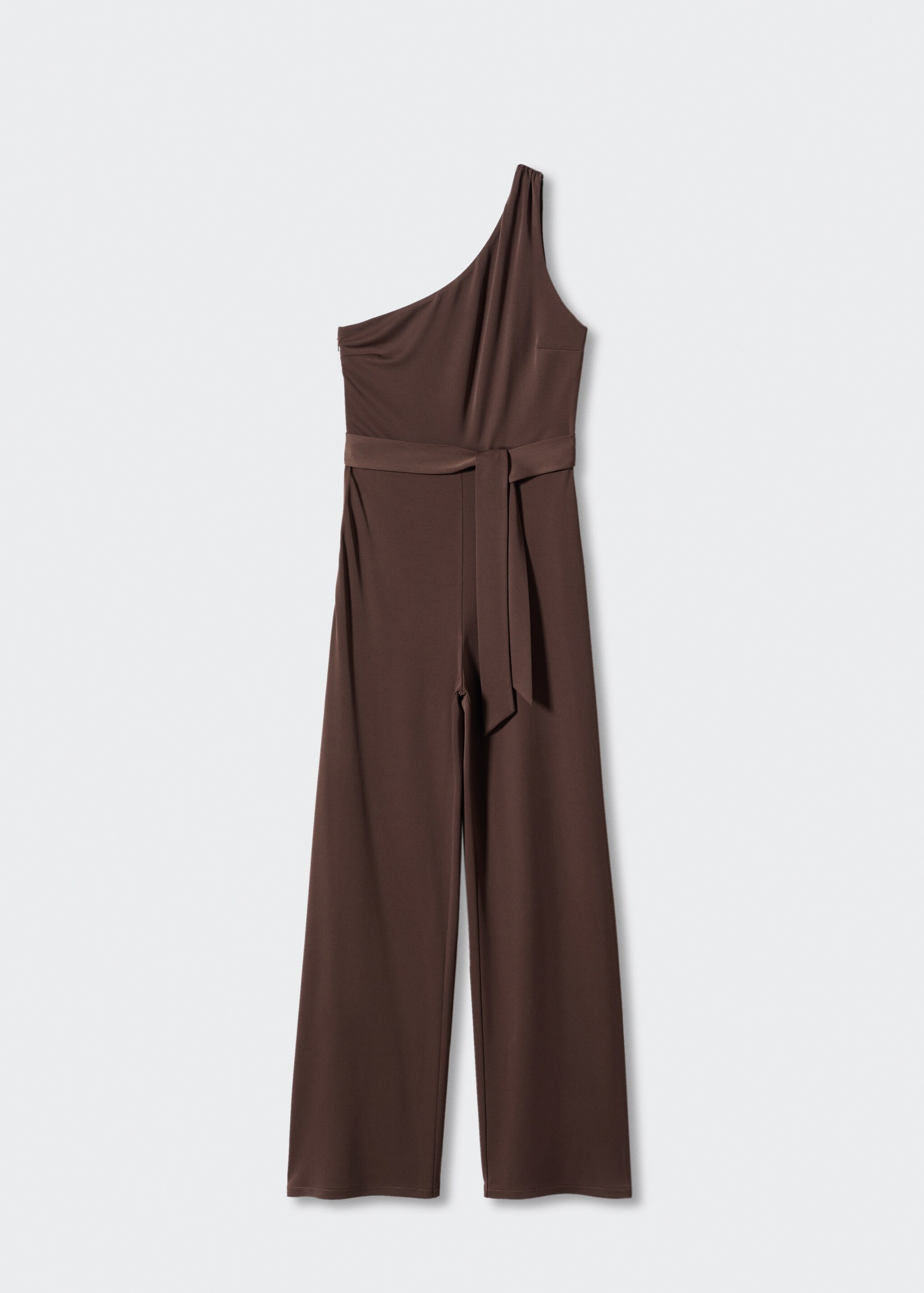 Asymmetrical jumpsuit with bow - Article without model