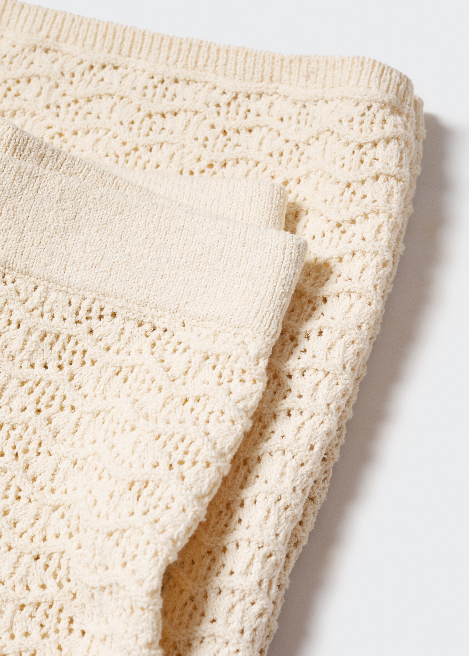 Knitted palazzo pants - Details of the article 8