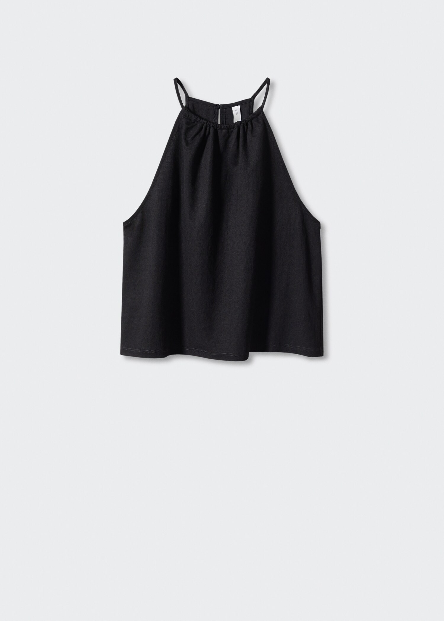 Crop top with halter neck - Article without model