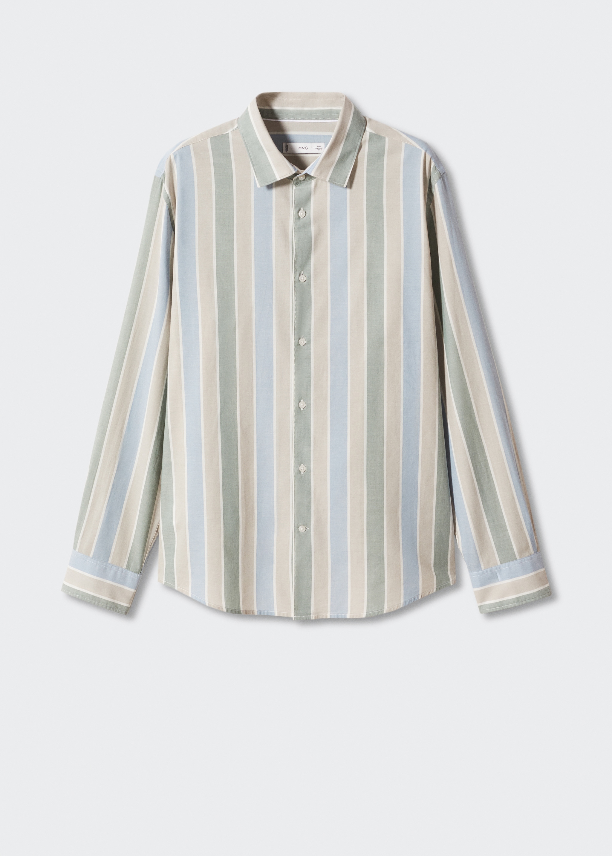 100% cotton striped shirt - Article without model