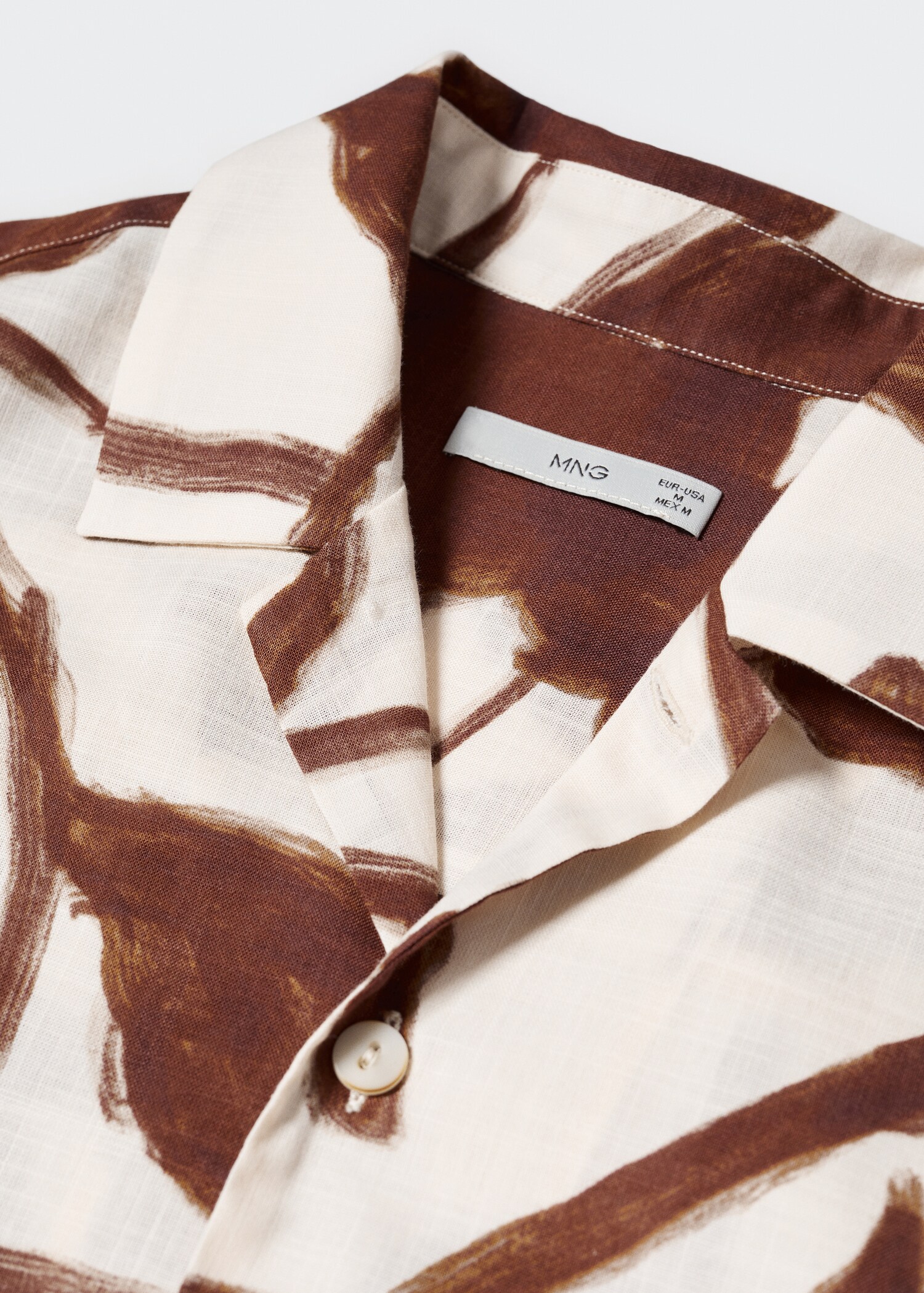 Camisa bowling estampada - Detalle del artículo 8