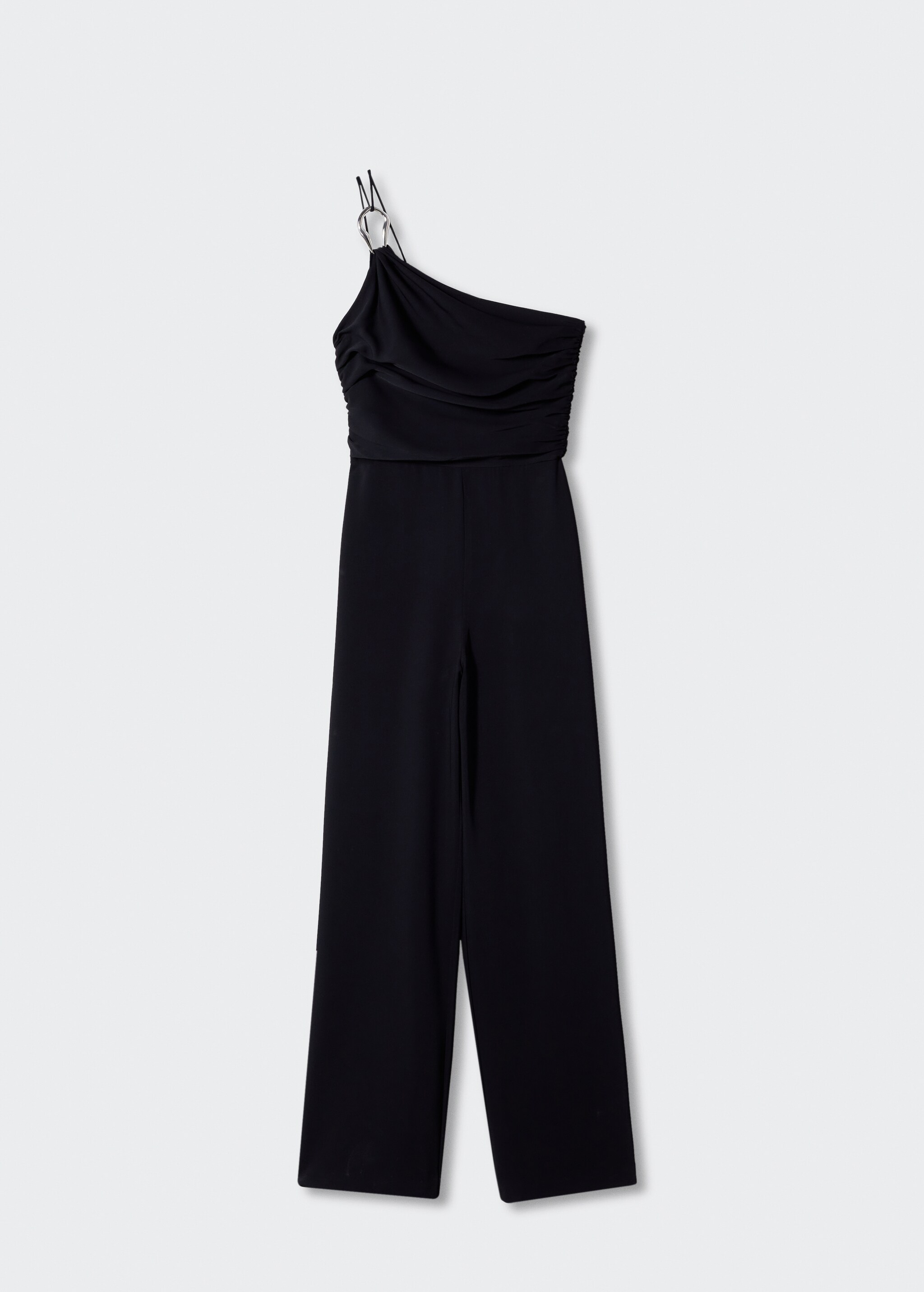 Asymmetrical jumpsuit with metallic detail - Article without model
