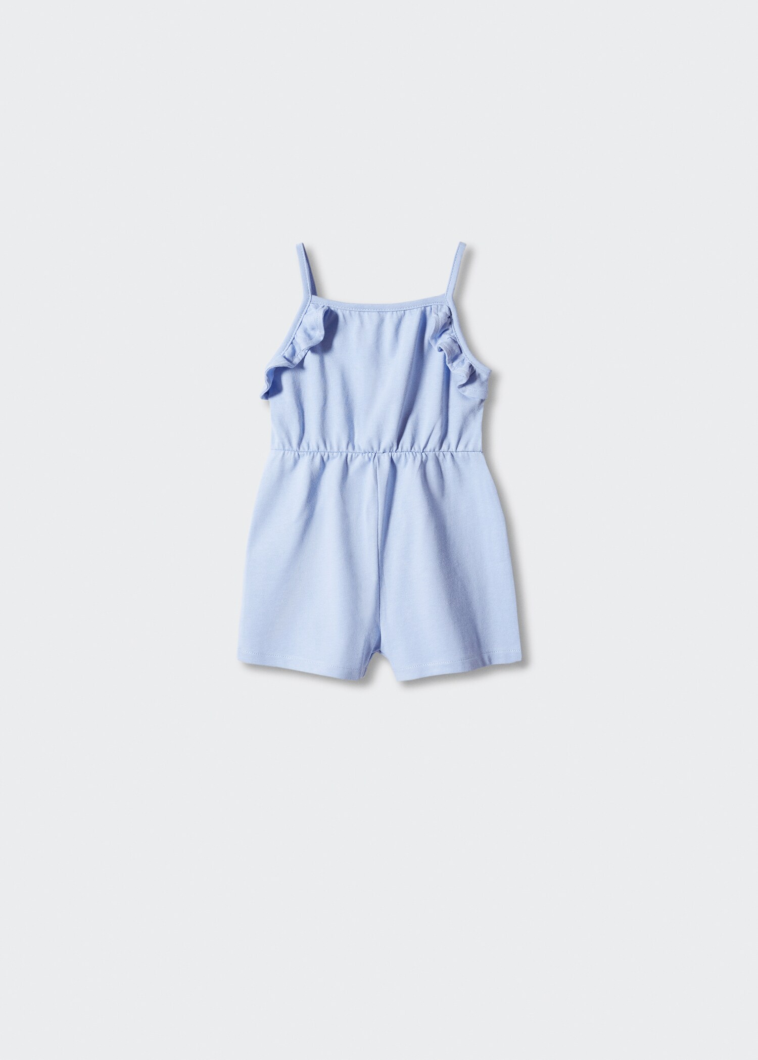 Flecked cotton jumpsuit - Article without model