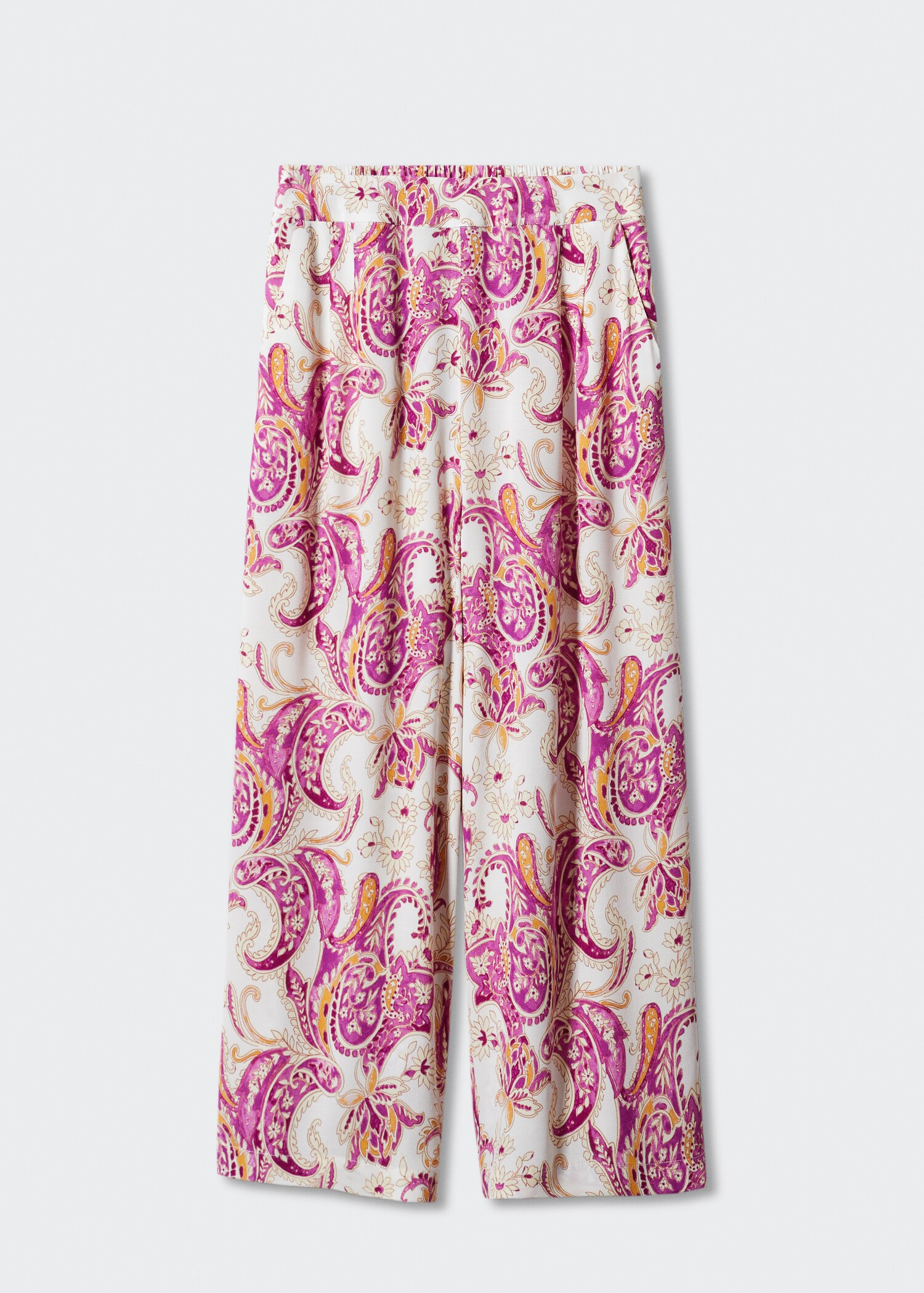 Floral print culotte pants - Article without model