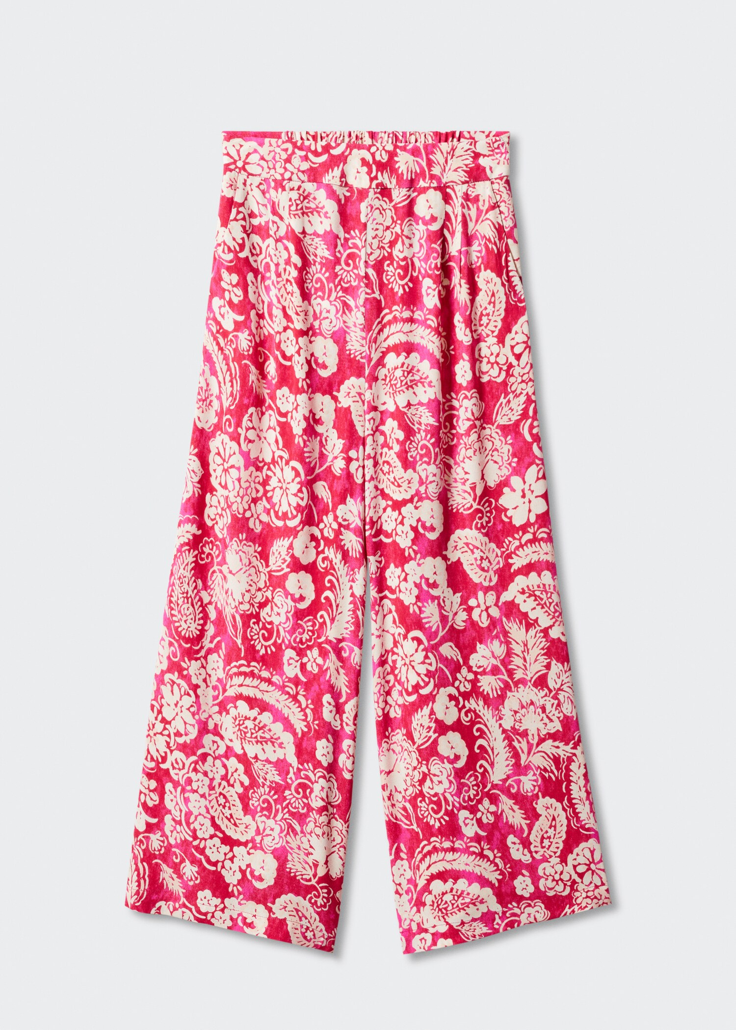Floral print culotte pants - Article without model