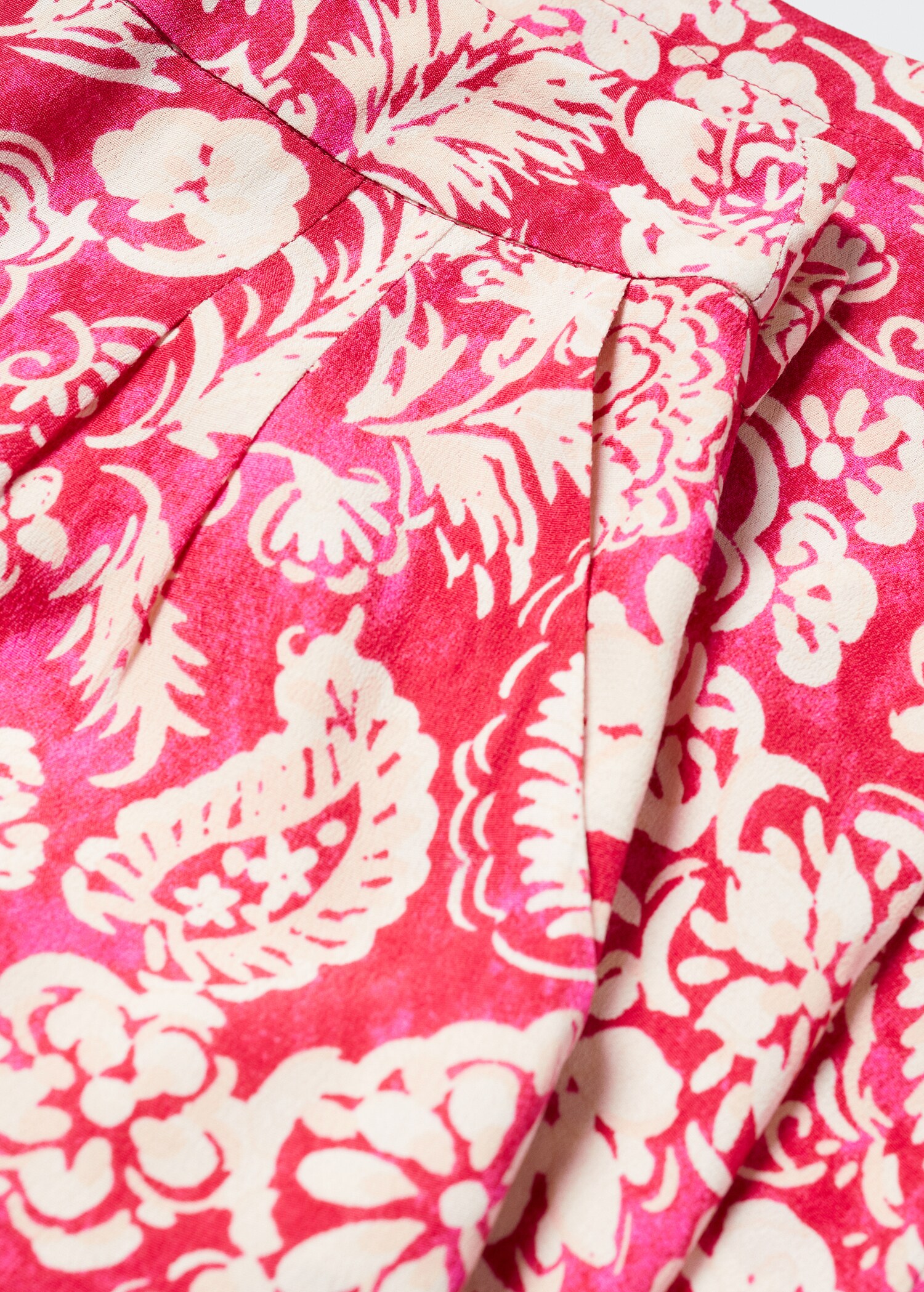 Floral print culotte pants - Details of the article 8